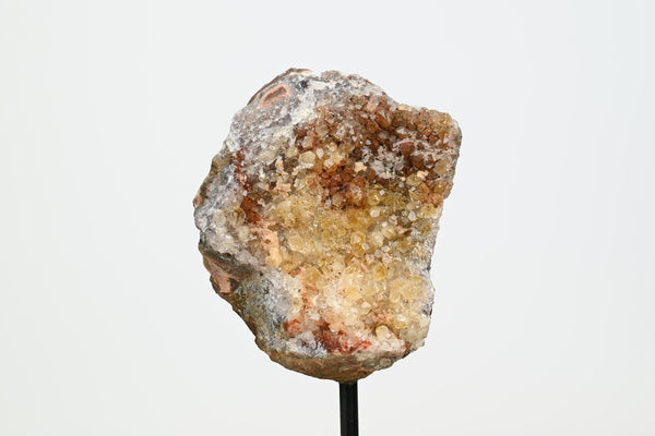 Citrine Cluster on Stand - Small 16cm Tall - #CLUSCI-63002
