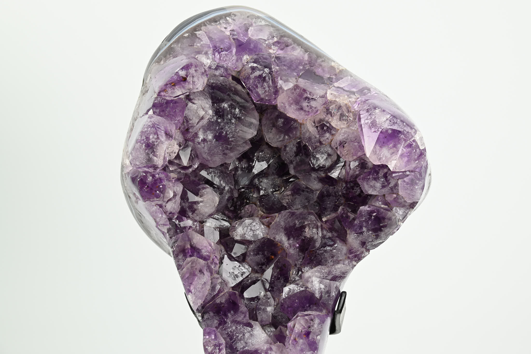 Amethyst Cluster on Stand - Large 27cm Tall -#CLUSAM-63011