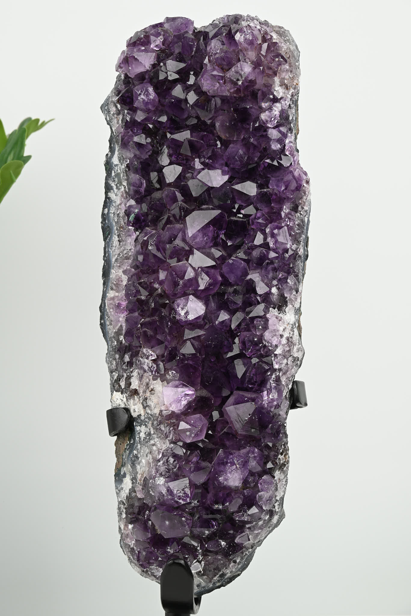 Amethyst Cluster on Stand - Large 34cm Tall - #CLUSAM-63008