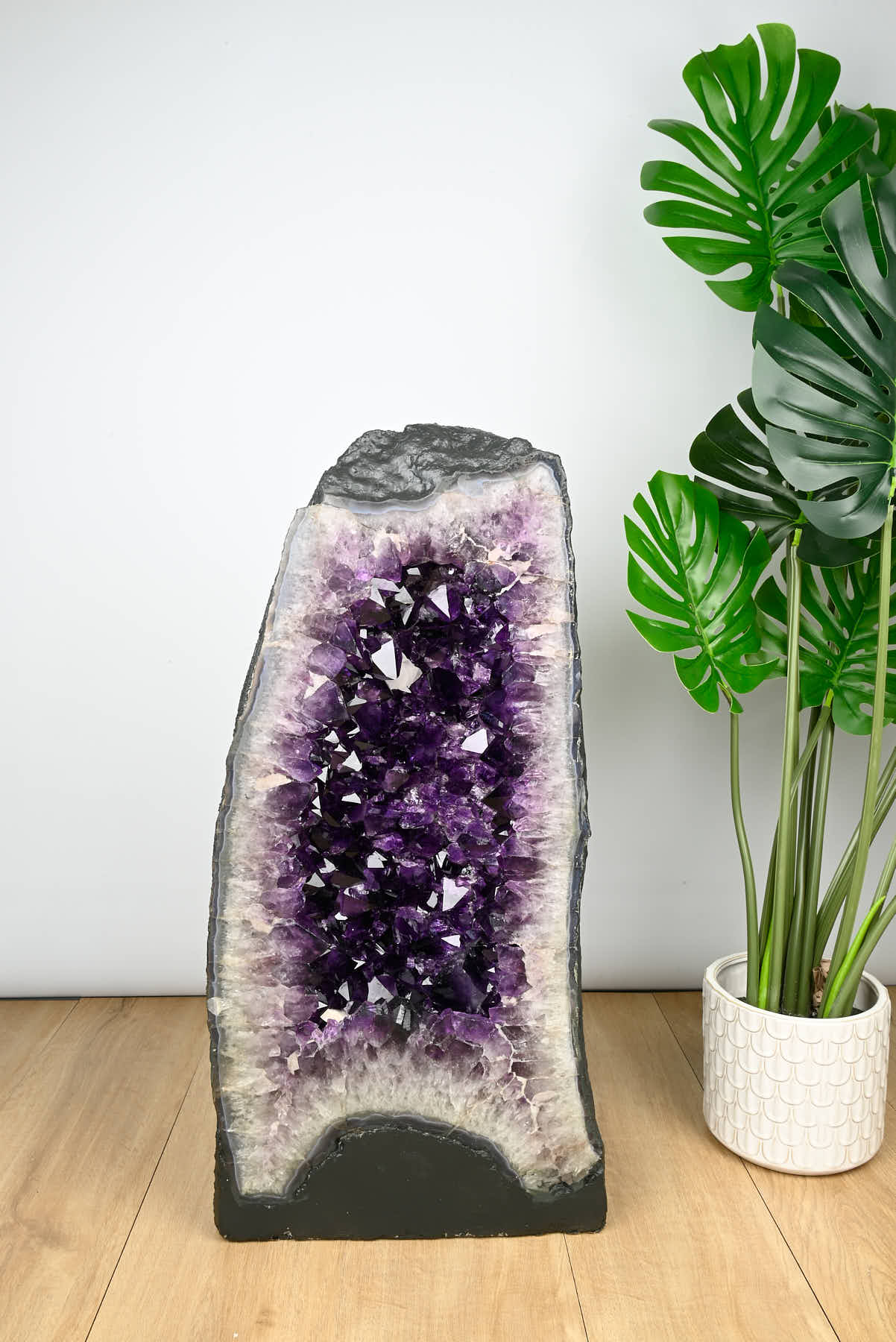 Extra Quality Amethyst Cathedral - 89.62kg, 72cm tall - #CAAMET-10008