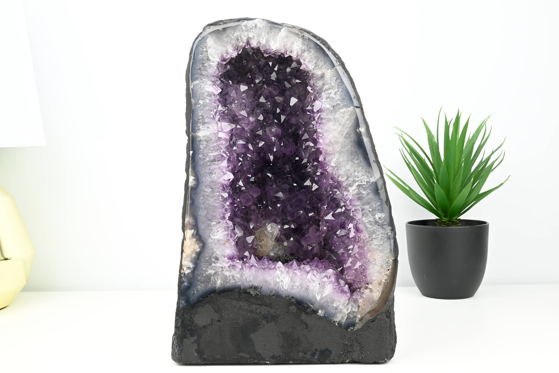 Extra Quality Amethyst Cathedral - 8.28kg, 28cm tall - #CAAMET-10030