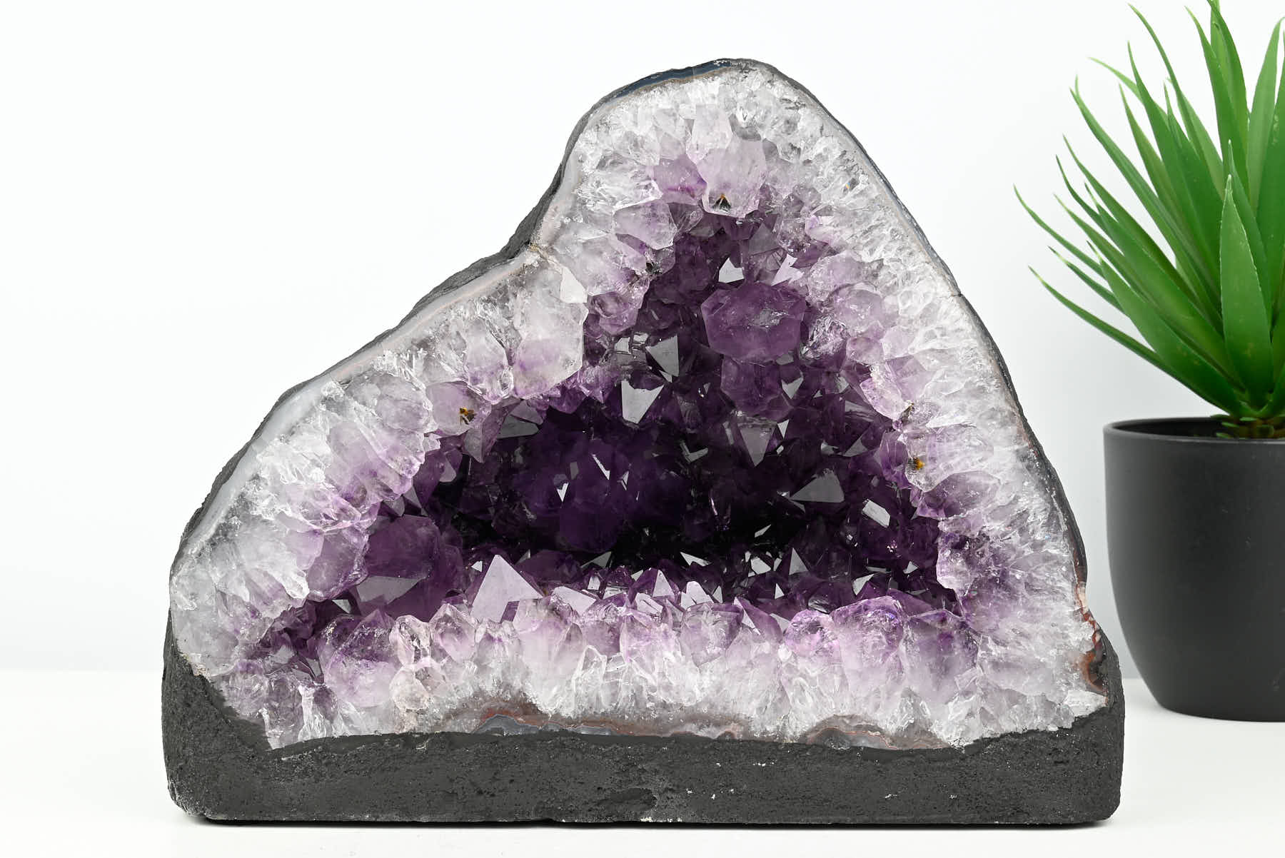 Extra Quality Amethyst Cathedral - 5.48kg, 19cm tall - #CAAMET-10026