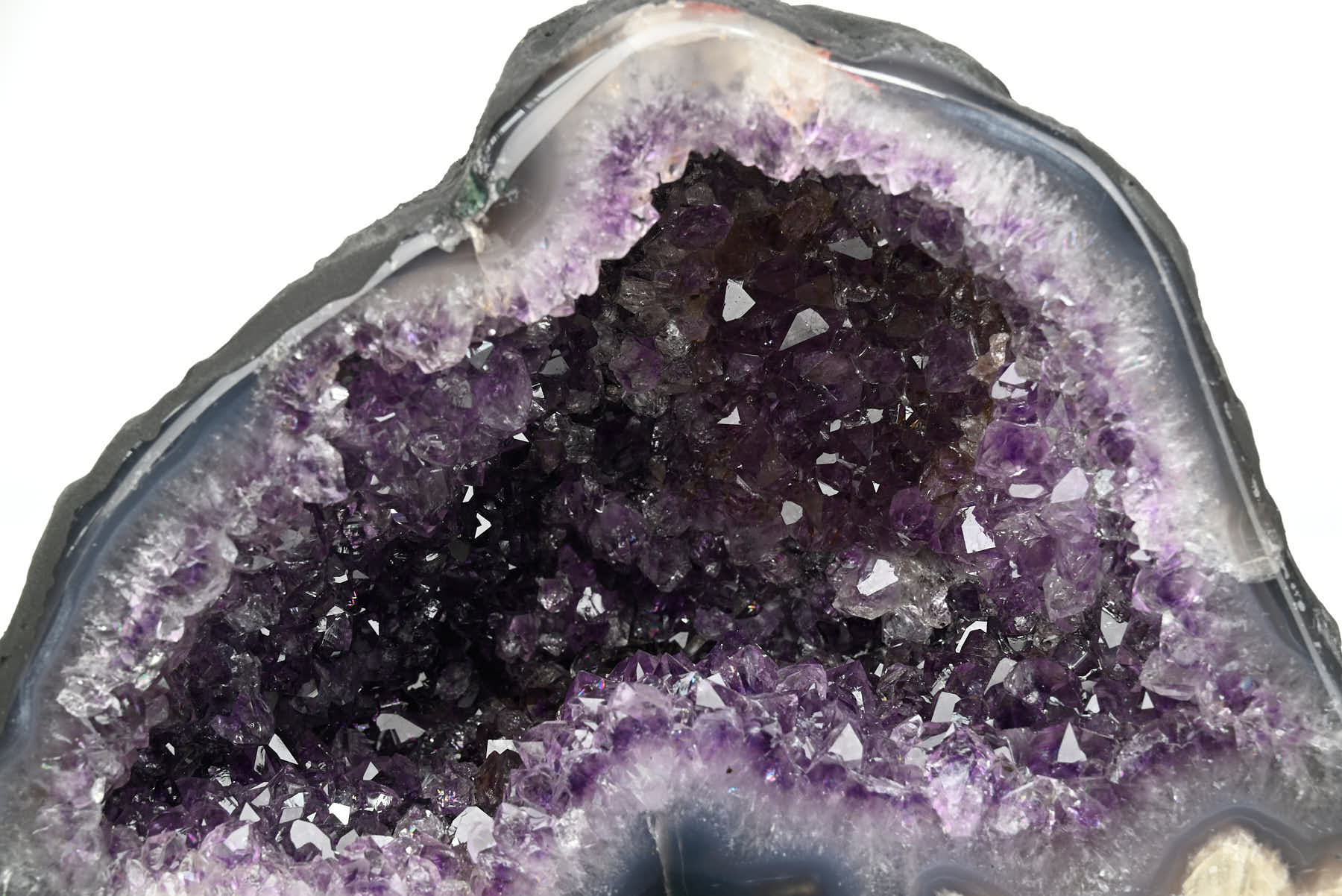 Extra Quality Amethyst Cathedral - 2.66kg, 14cm tall - #CAAMET-10053