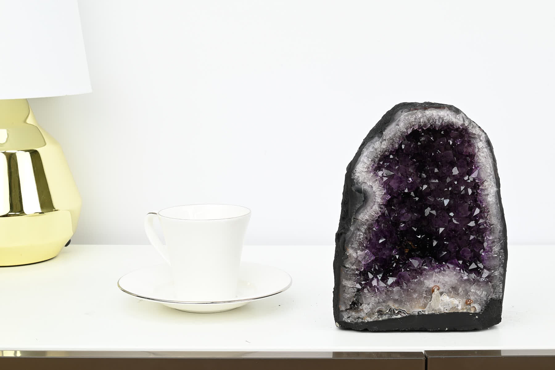 Extra Quality Amethyst Cathedral - 3.21kg, 20cm tall - #CAAMET-10056