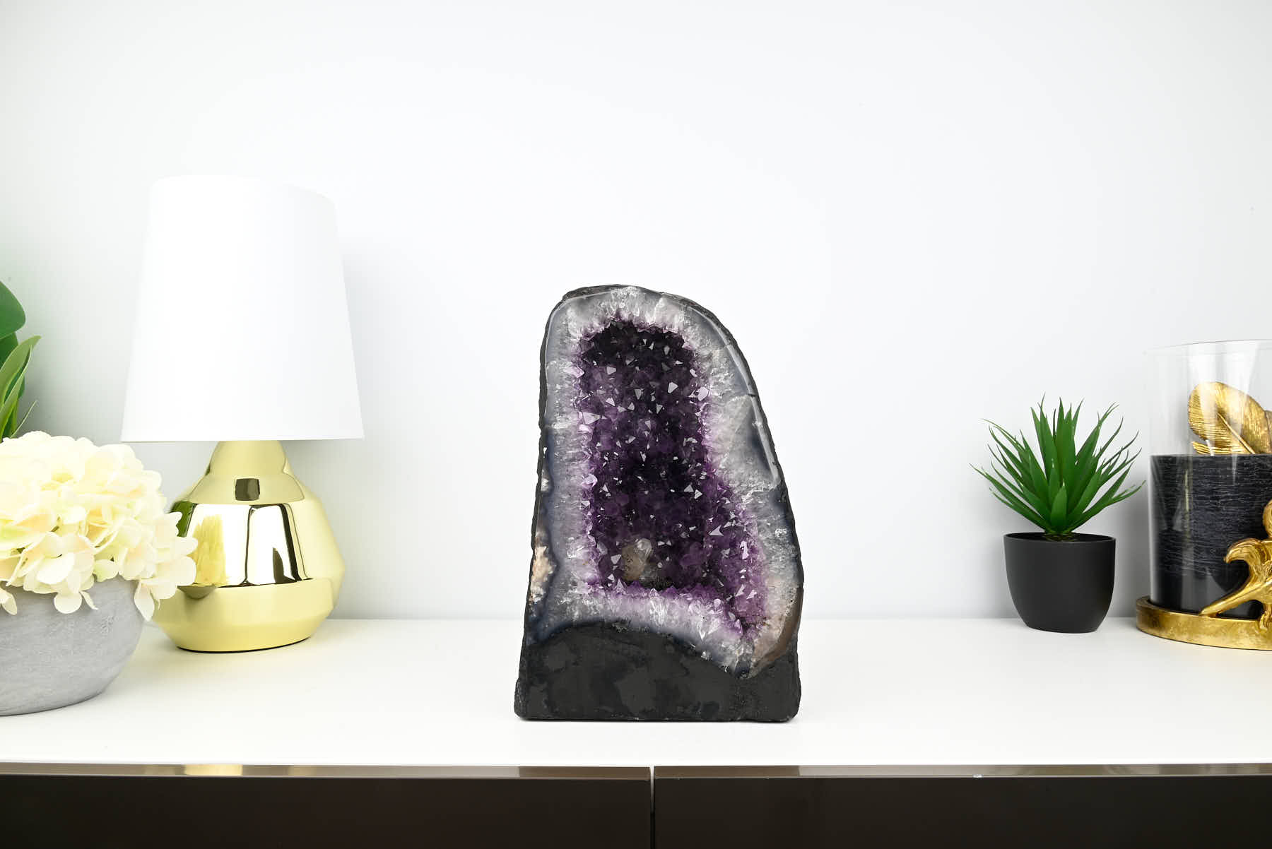 Extra Quality Amethyst Cathedral - 8.28kg, 28cm tall - #CAAMET-10030