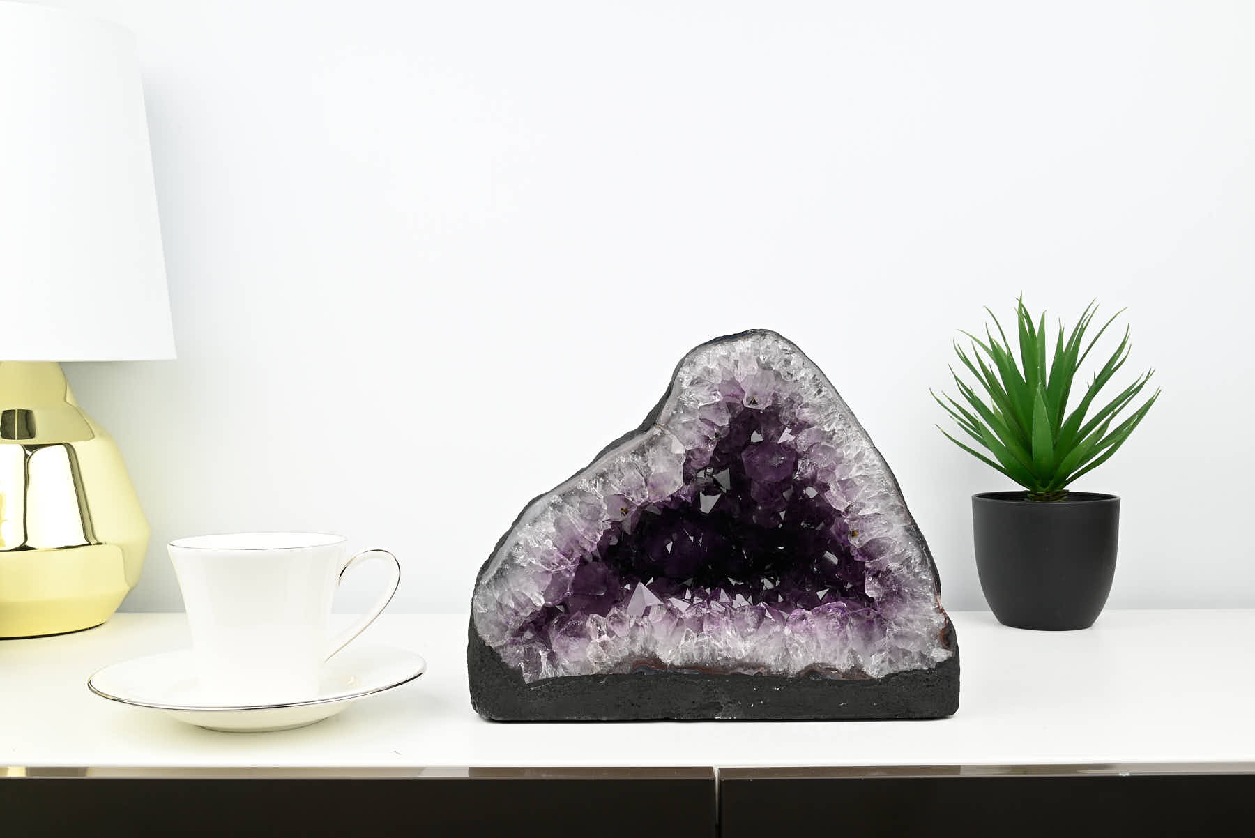 Extra Quality Amethyst Cathedral - 5.48kg, 19cm tall - #CAAMET-10026