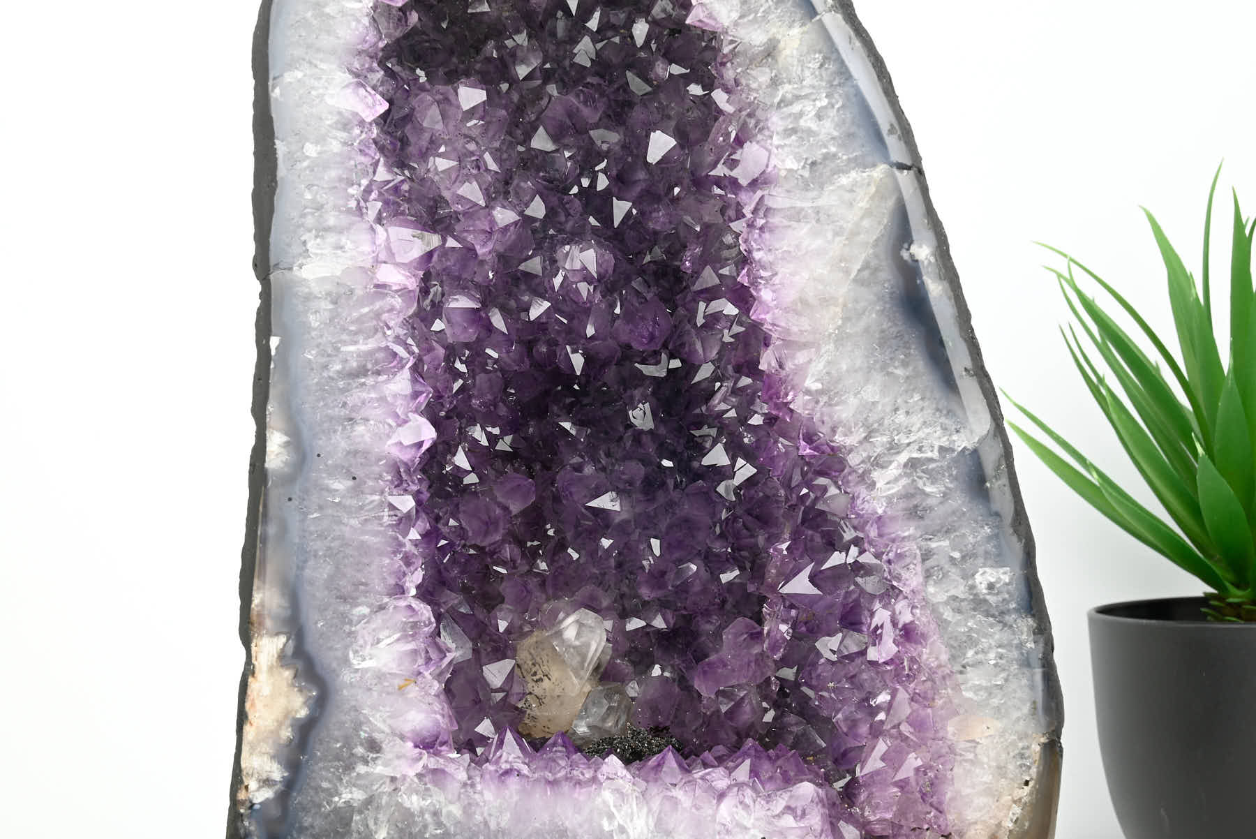 Extra Quality Amethyst Cathedral - 8.28kg, 28cm tall - #CAAMET-10030