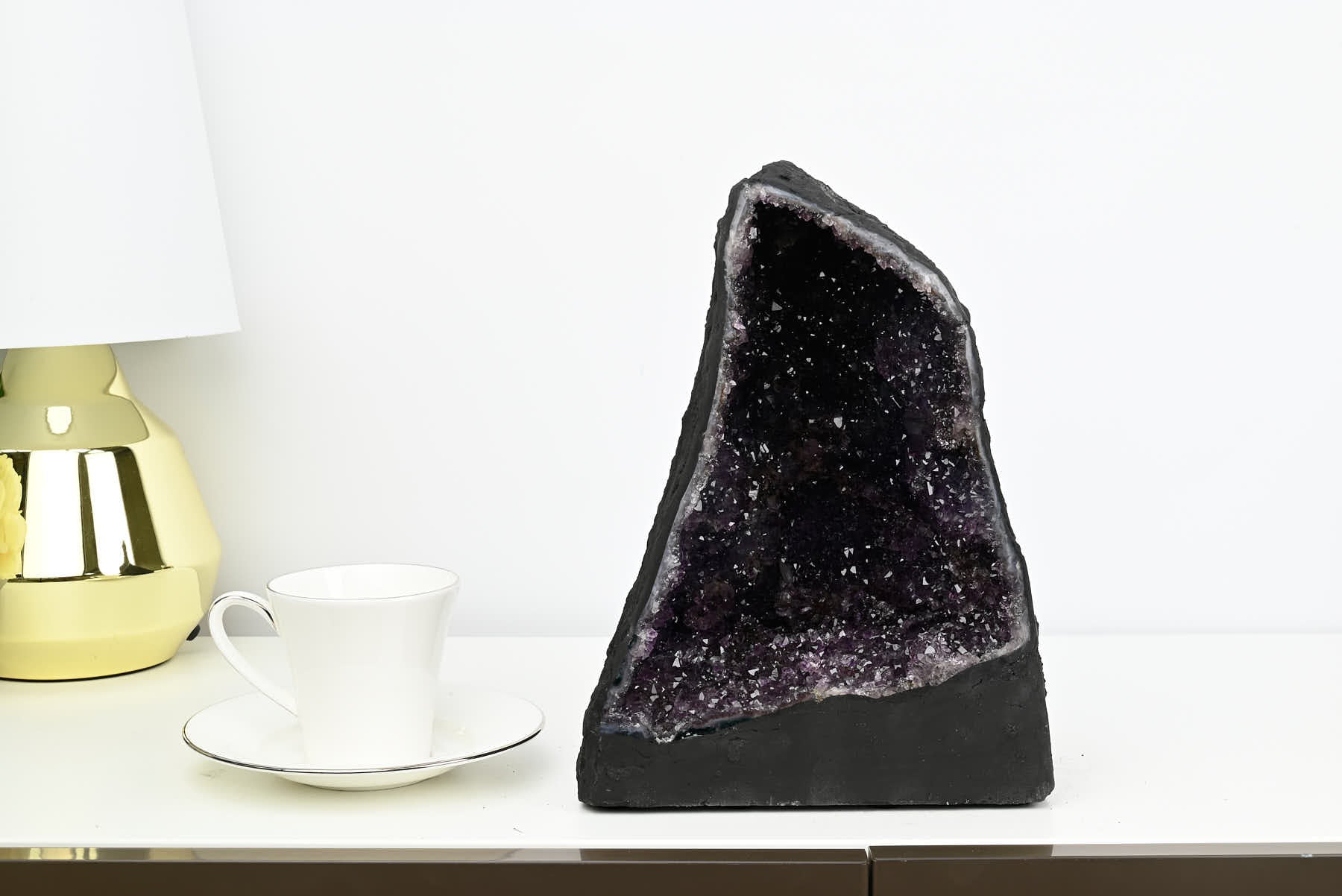 Extra Quality Amethyst Cathedral - 7.06kg, 27cm tall - #CAAMET-10062