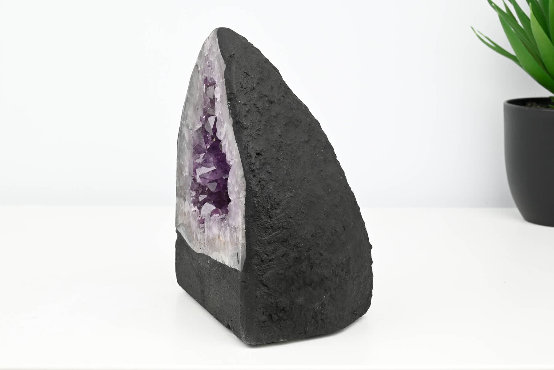 Extra Quality Amethyst Cathedral - 1.96kg, 15cm tall - #CAAMET-10017