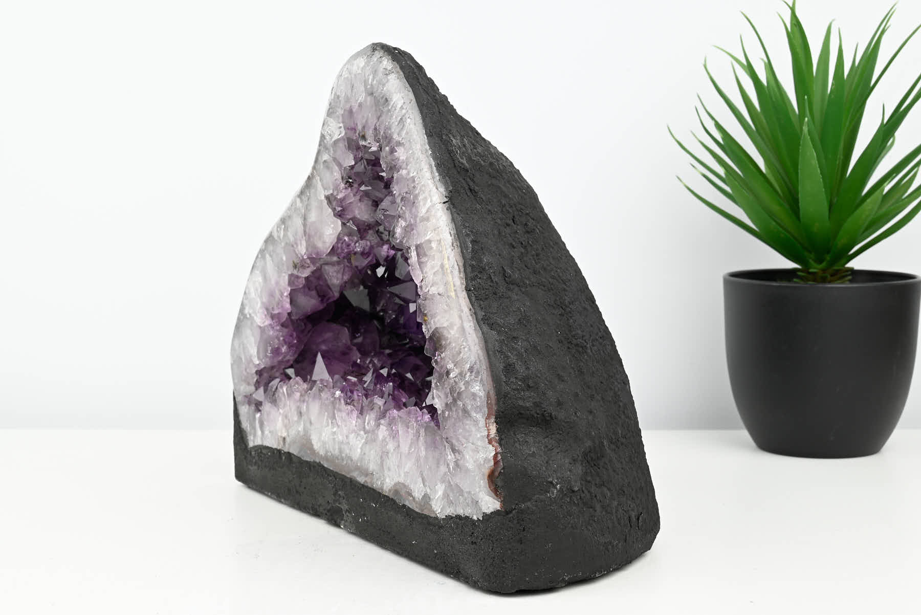 Extra Quality Amethyst Cathedral - 5.48kg, 19cm tall - #CAAMET-10026