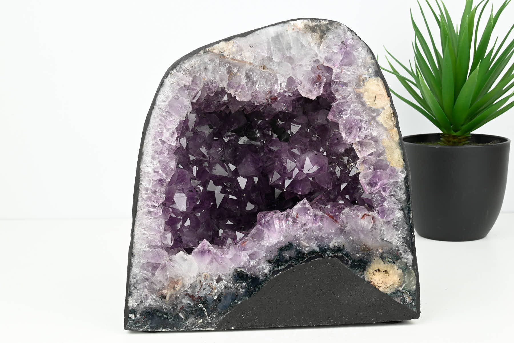 Extra Quality Amethyst Cathedral - 4.57kg, 19cm tall - #CAAMET-10015