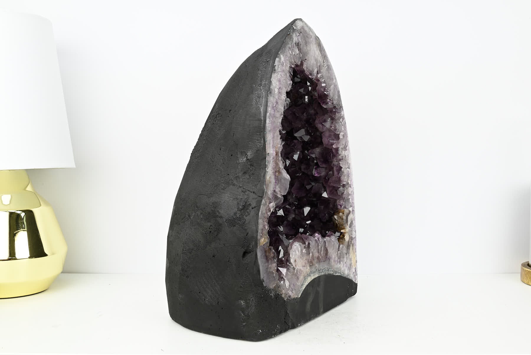 Extra Quality Amethyst Cathedral - 21.63kg, 38cm tall - #CAAMET-10063