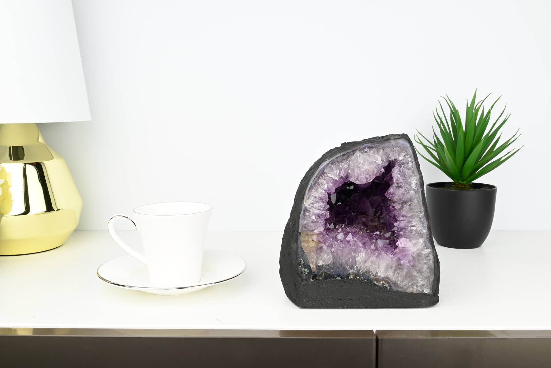 Extra Quality Amethyst Cathedral - 3.63kg, 17cm tall - #CAAMET-10014