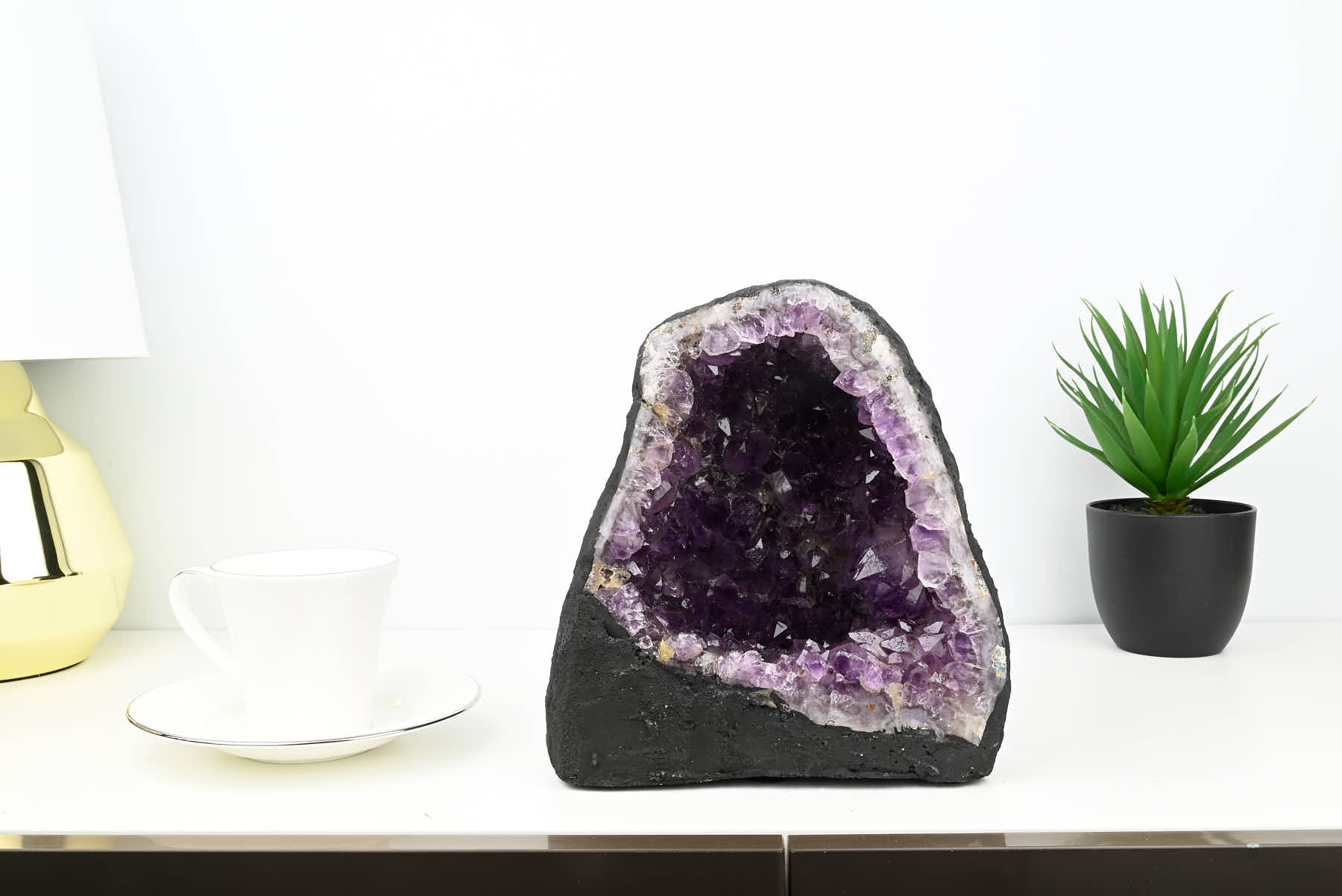 Extra Quality Amethyst Cathedral - 5.94kg, 22cm tall - #CAAMET-10032