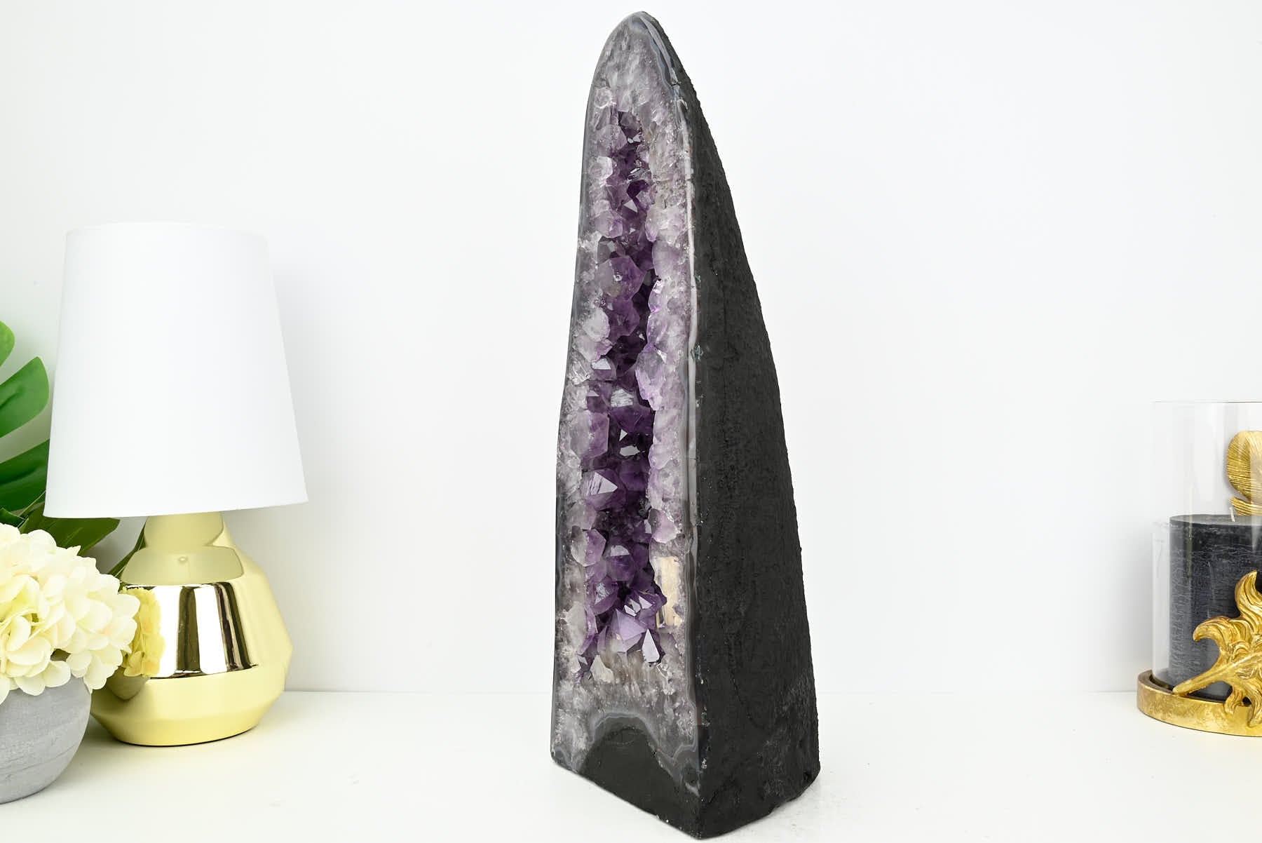 Extra Quality Amethyst Cathedral - 17.71kg, 53cm tall - #CAAMET-10066