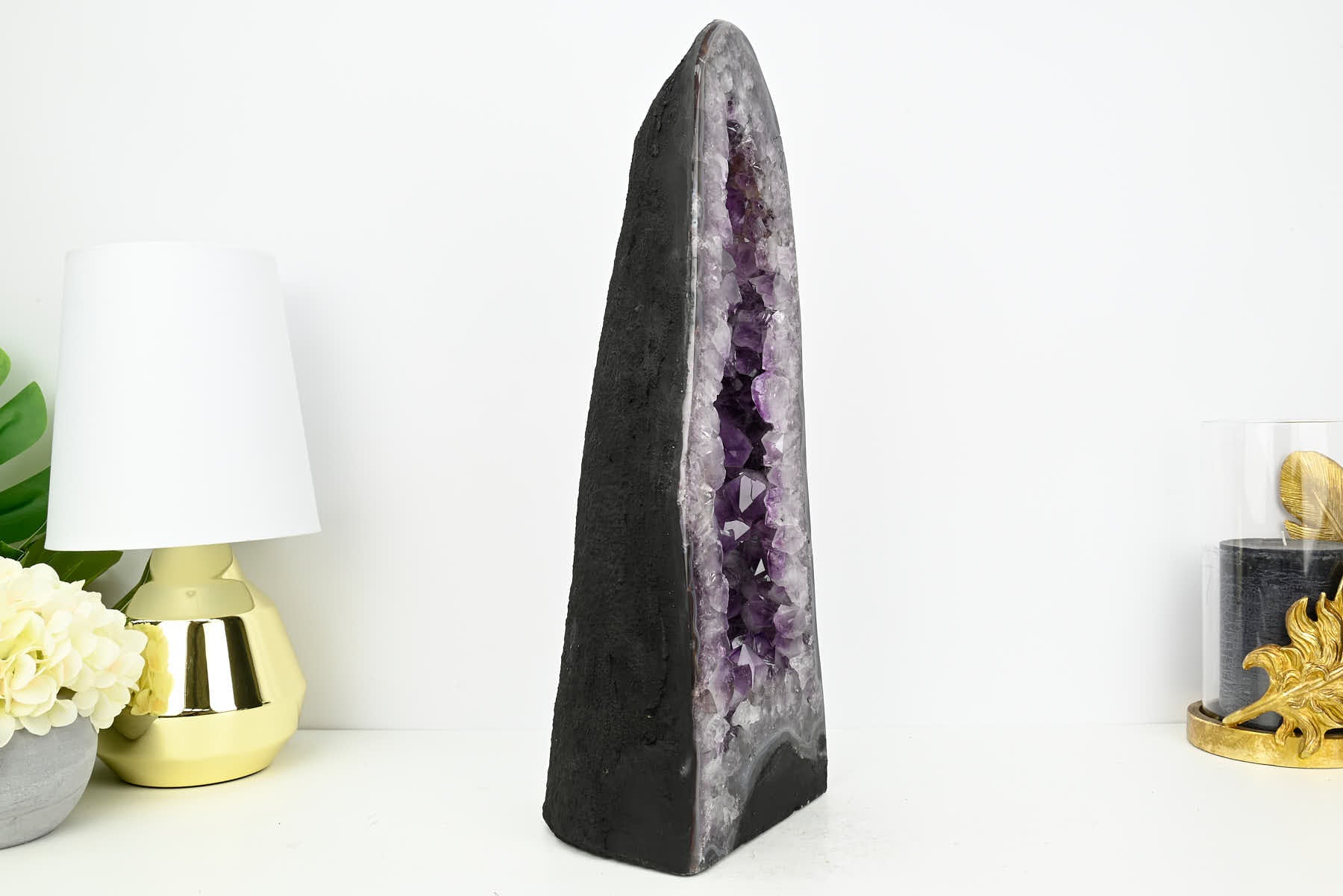 Extra Quality Amethyst Cathedral - 17.71kg, 53cm tall - #CAAMET-10066