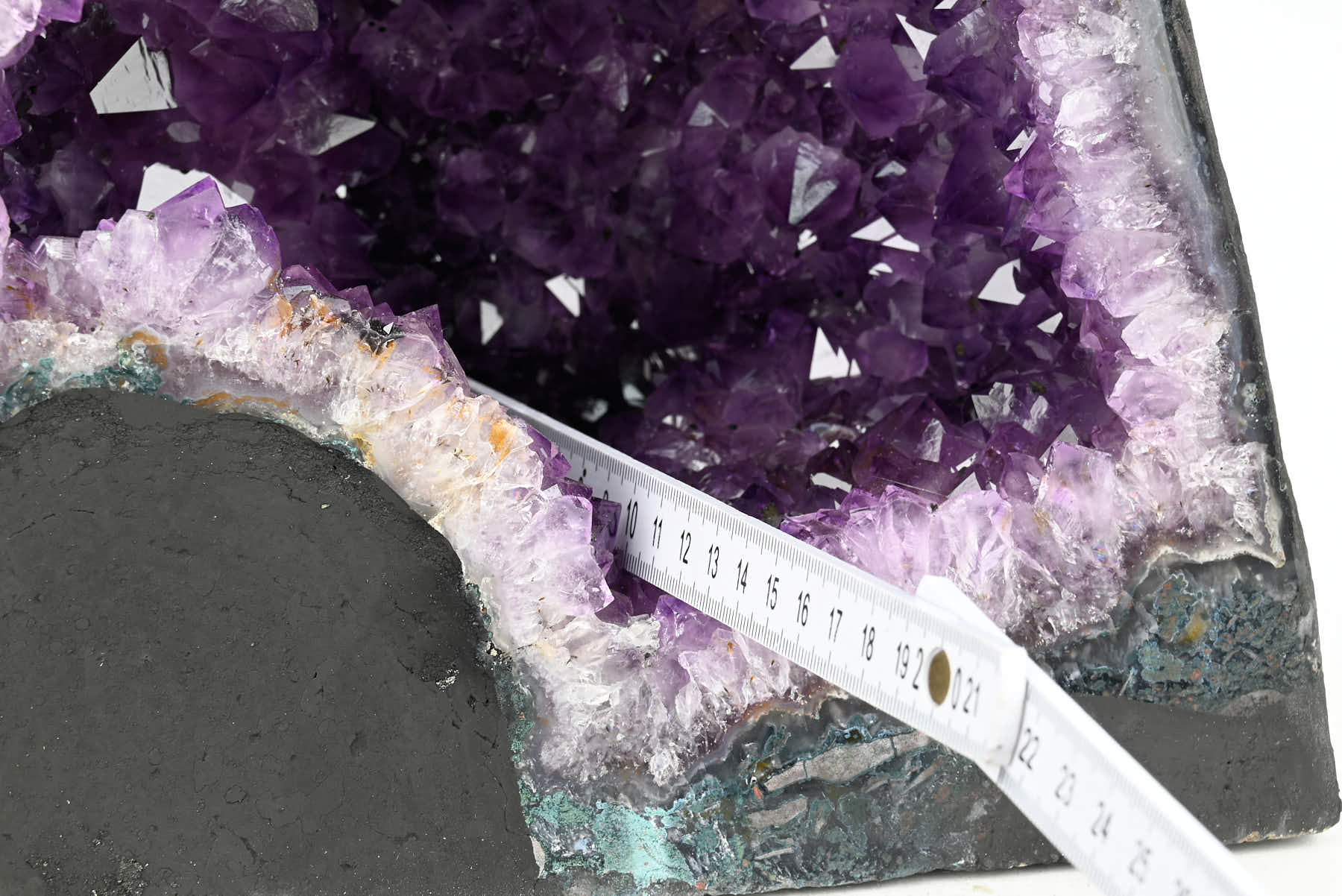Extra Quality Amethyst Cathedral - 12.84kg, 34cm tall - #CAAMET-10065