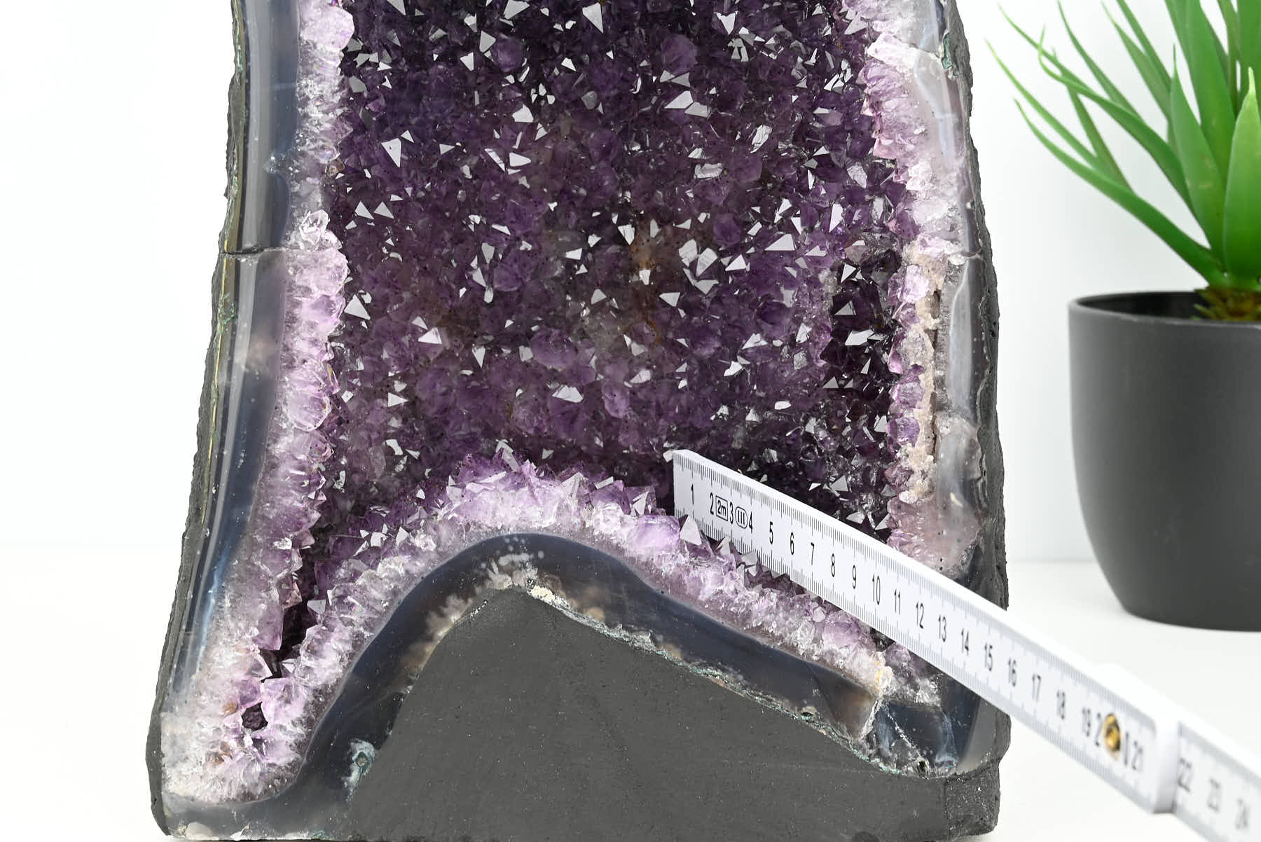 Extra Quality Amethyst Cathedral - 5.1kg, 24cm tall - #CAAMET-10027
