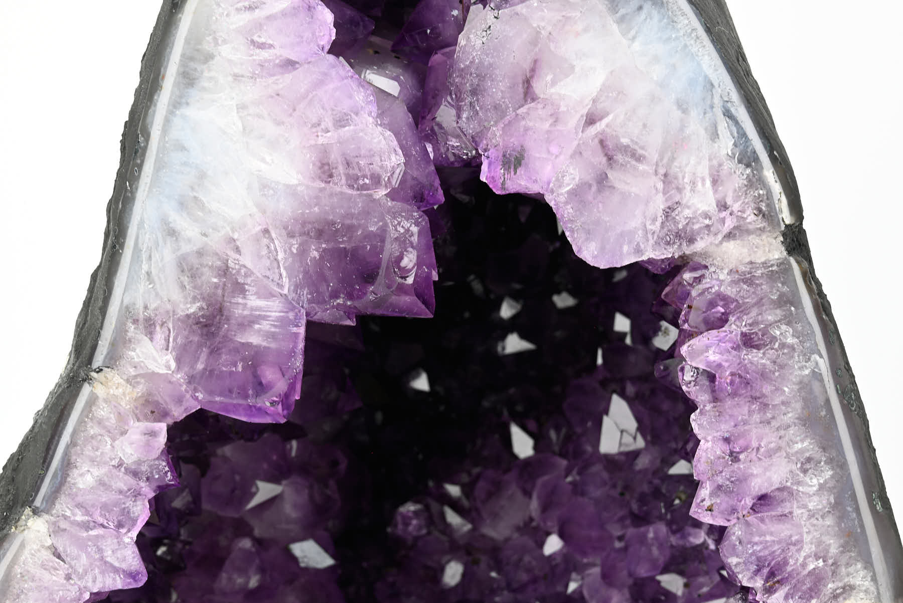 Extra Quality Amethyst Cathedral - 12.84kg, 34cm tall - #CAAMET-10065