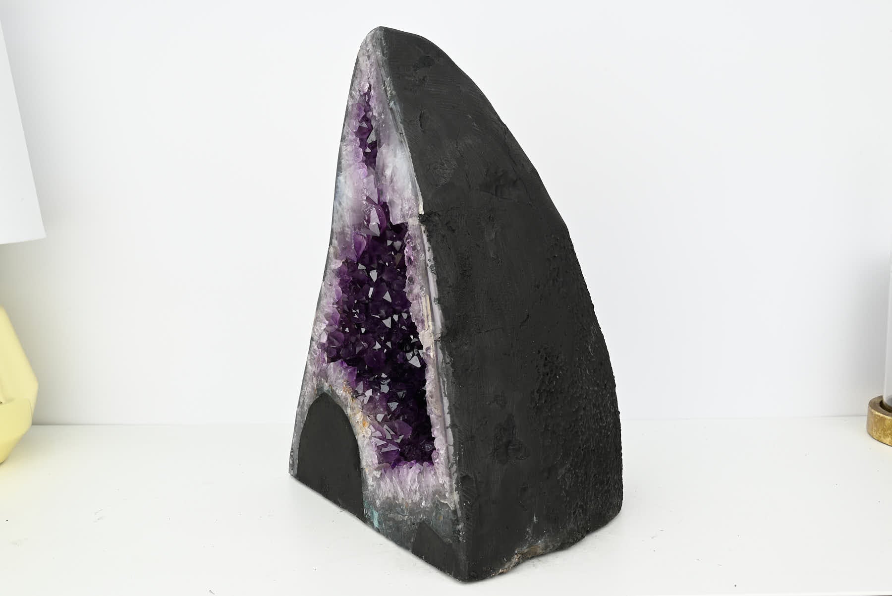 Extra Quality Amethyst Cathedral - 12.84kg, 34cm tall - #CAAMET-10065