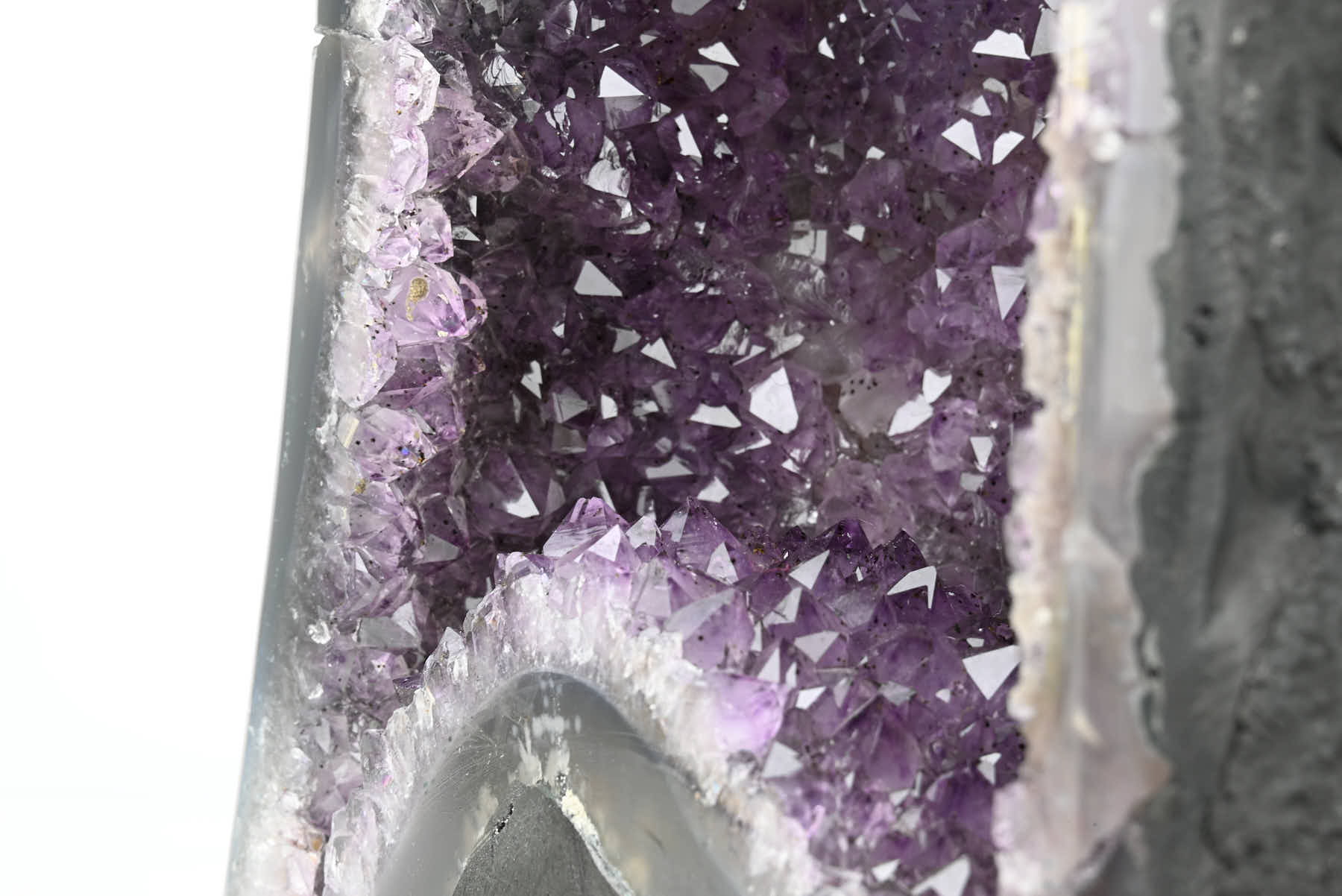 Extra Quality Amethyst Cathedral - 5.1kg, 24cm tall - #CAAMET-10027