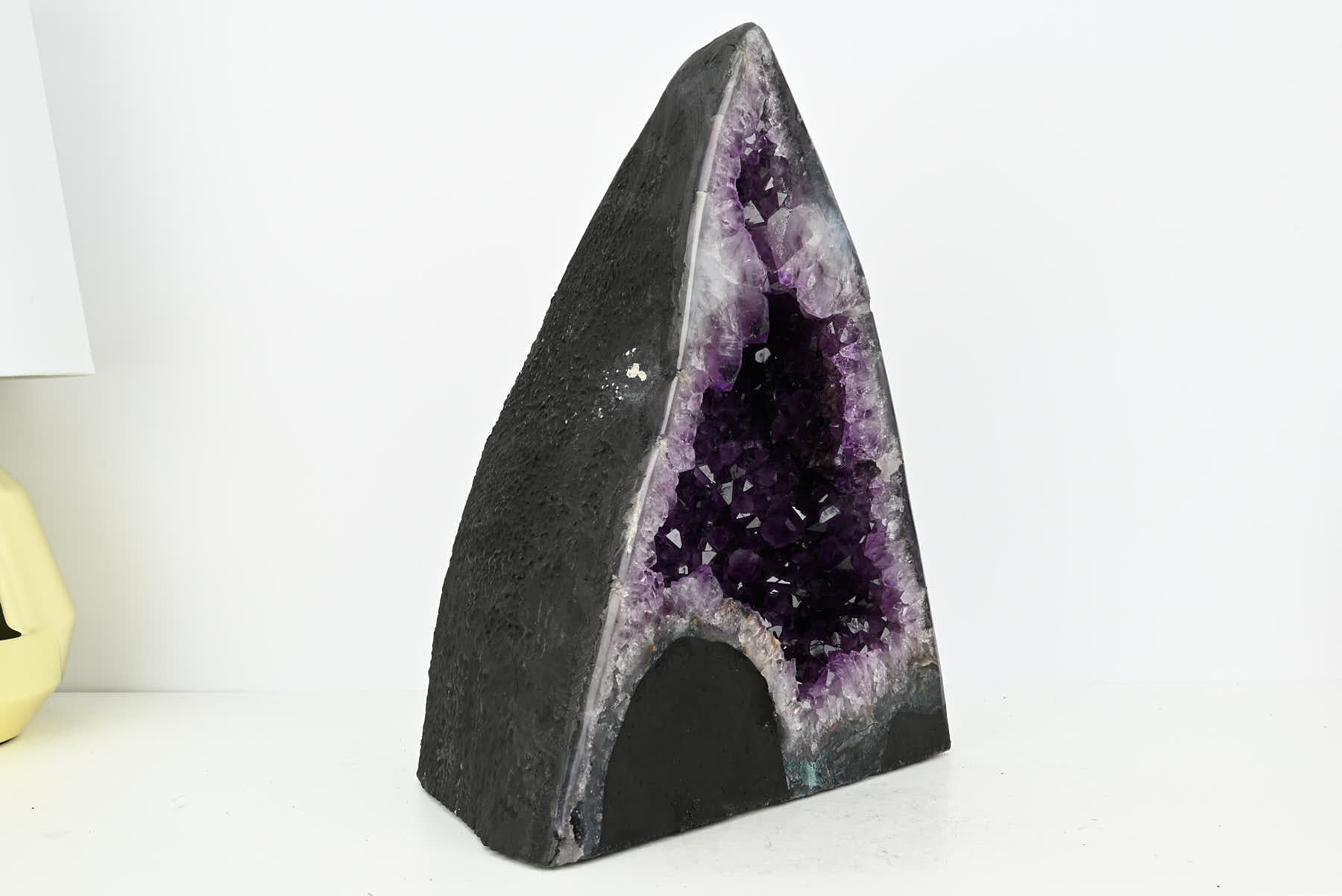 Extra Quality Amethyst Cathedral - 12.84kg, 34cm tall - #CAAMET-10065