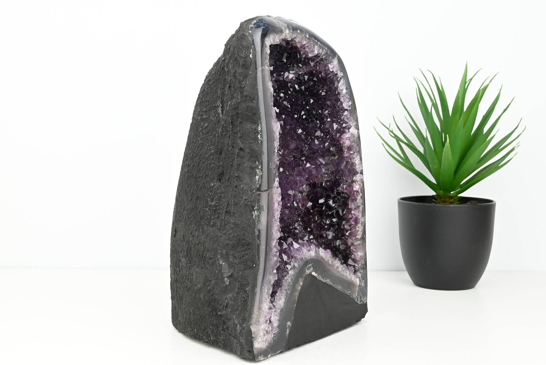 Extra Quality Amethyst Cathedral - 5.1kg, 24cm tall - #CAAMET-10027