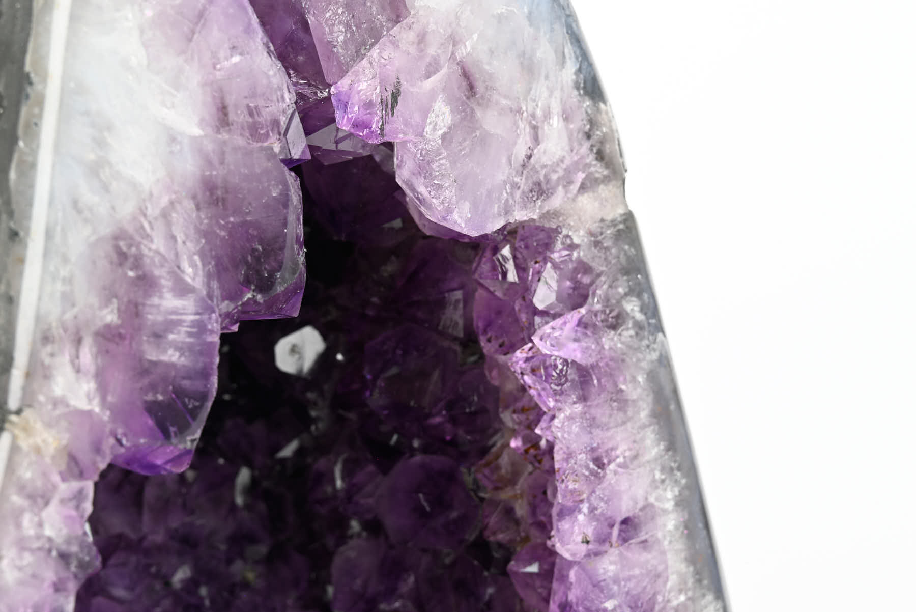 Extra Quality Amethyst Cathedral - 12.84kg, 34cm tall - #CAAMET-10065