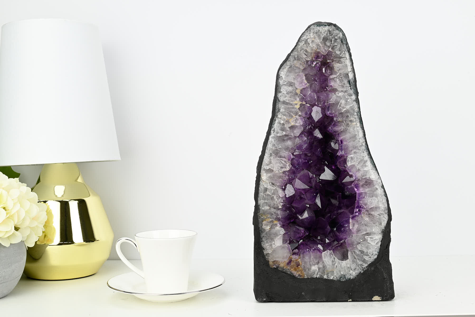 Extra Quality Amethyst Cathedral - 9.75kg, 37cm tall - #CAAMET-10051