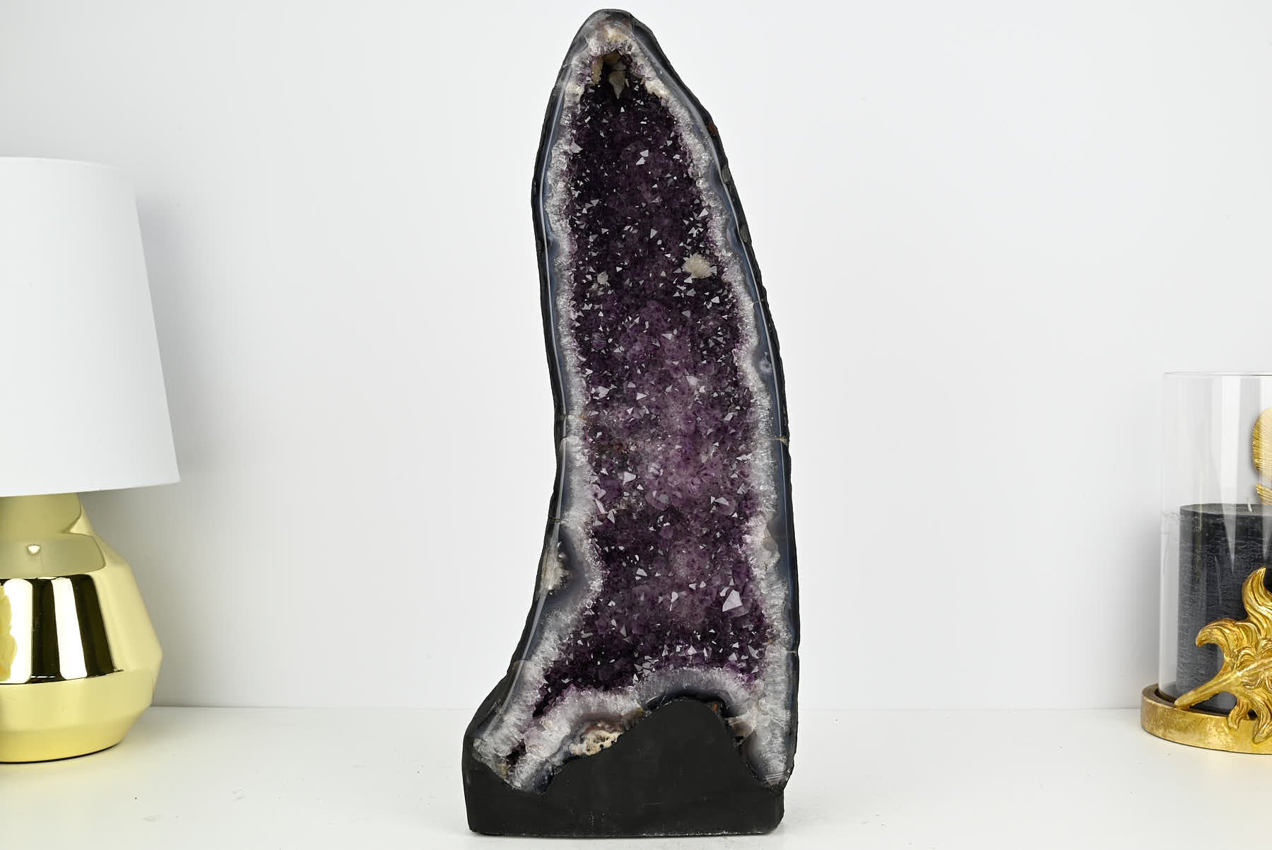 Extra Quality Amethyst Cathedral - 8.53kg, 47cm tall - #CAAMET-10069