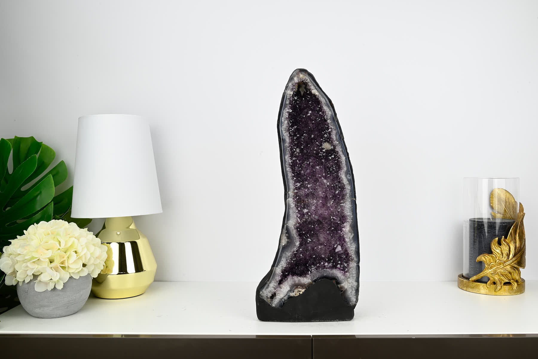 Extra Quality Amethyst Cathedral - 8.53kg, 47cm tall - #CAAMET-10069