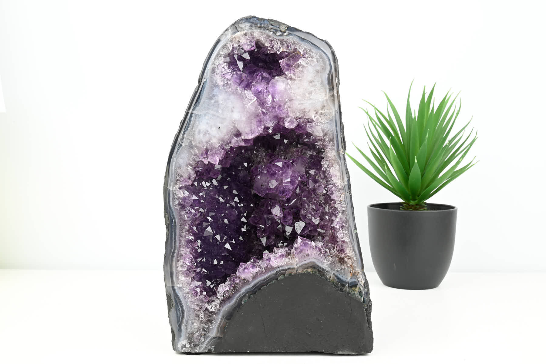 Extra Quality Amethyst Cathedral - 4.31kg, 25cm tall - #CAAMET-10029