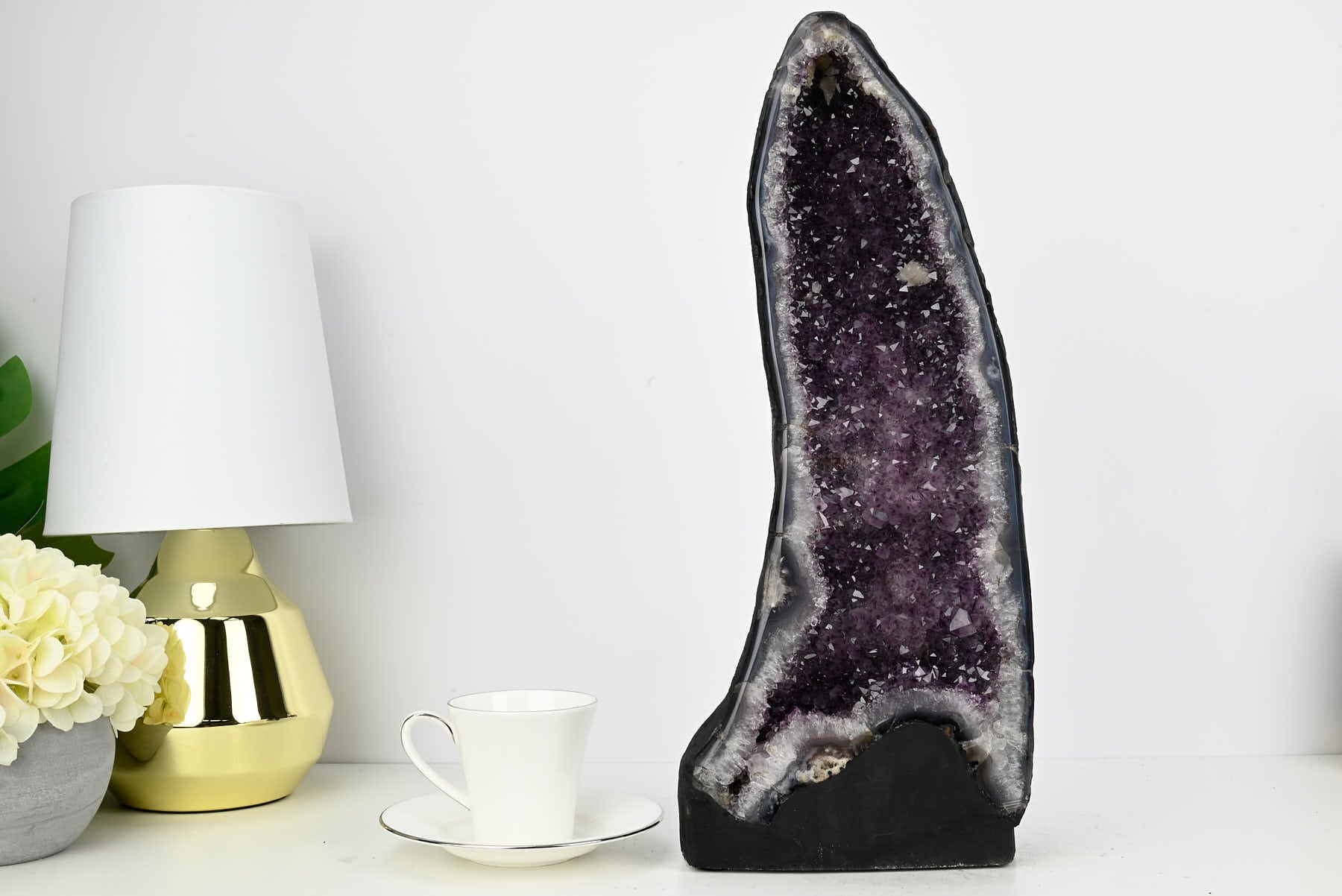 Extra Quality Amethyst Cathedral - 8.53kg, 47cm tall - #CAAMET-10069