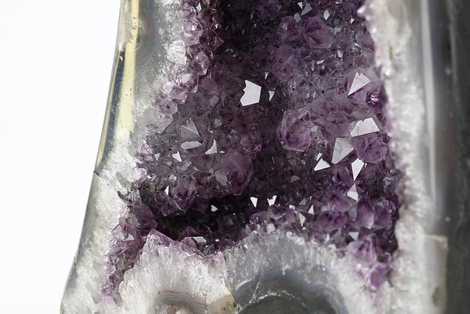 Extra Quality Amethyst Cathedral - 8.53kg, 47cm tall - #CAAMET-10069