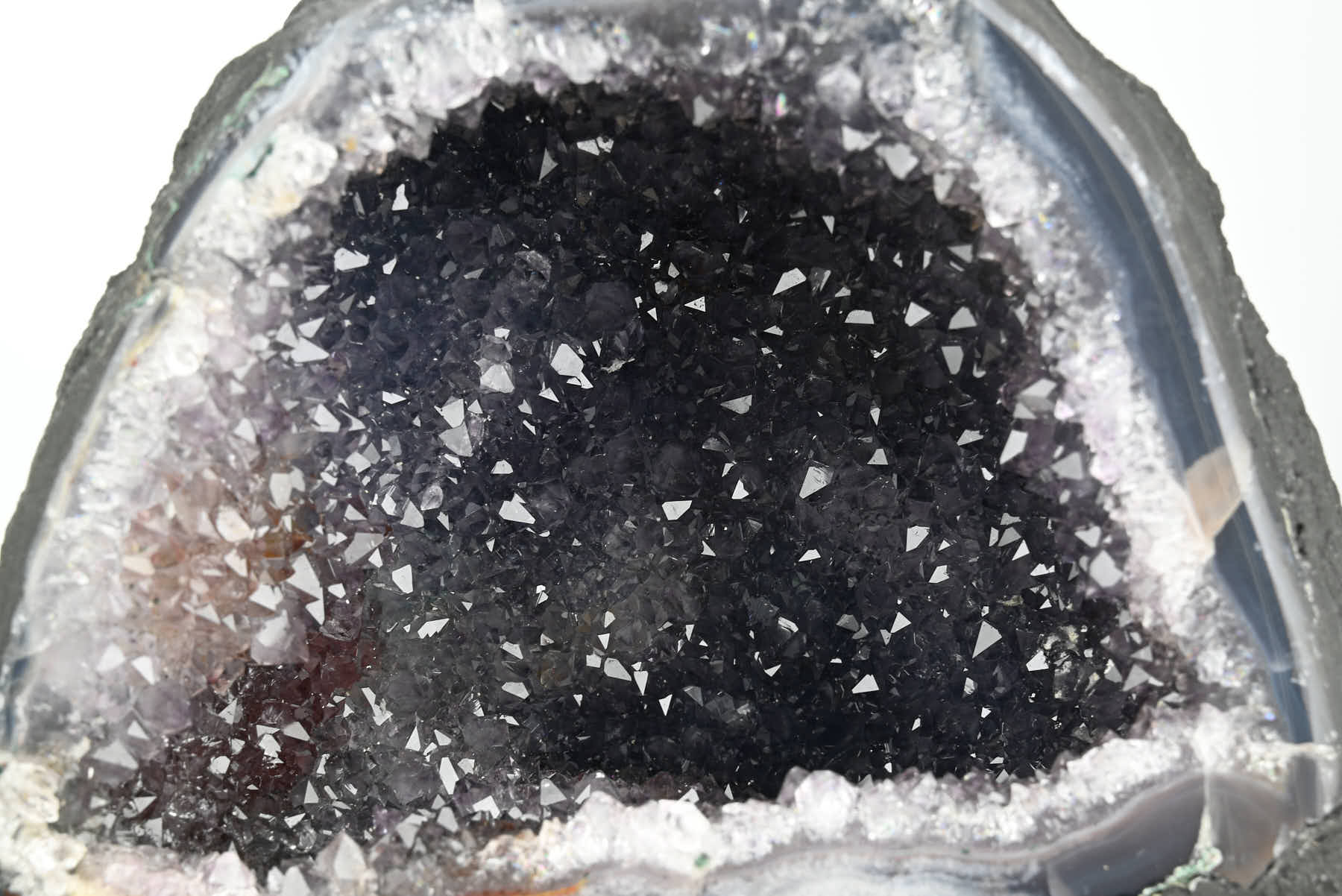 Extra Quality Amethyst Cathedral - 1.59kg, 12cm tall - #CAAMET-10019