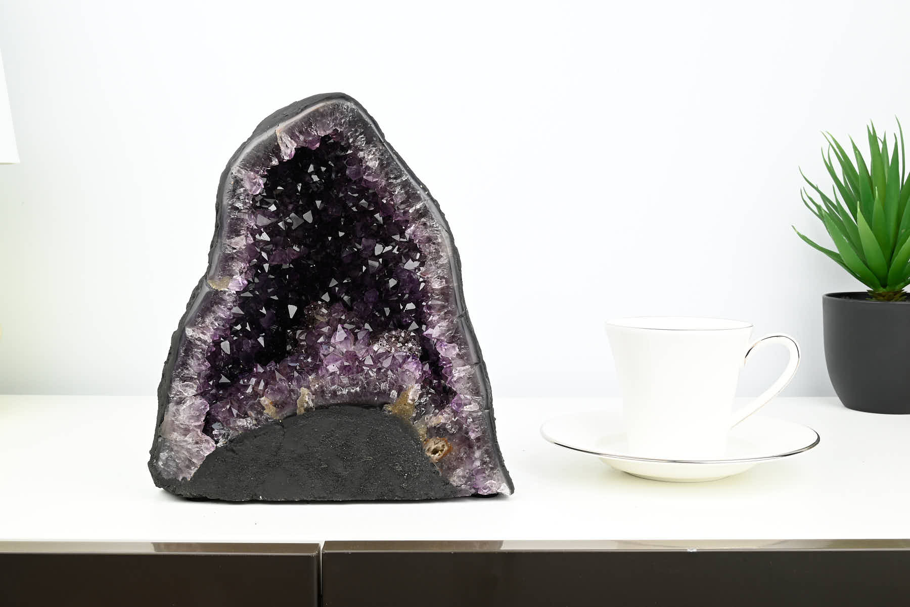 Extra Quality Amethyst Cathedral - 4.96kg, 22cm tall - #CAAMET-10010