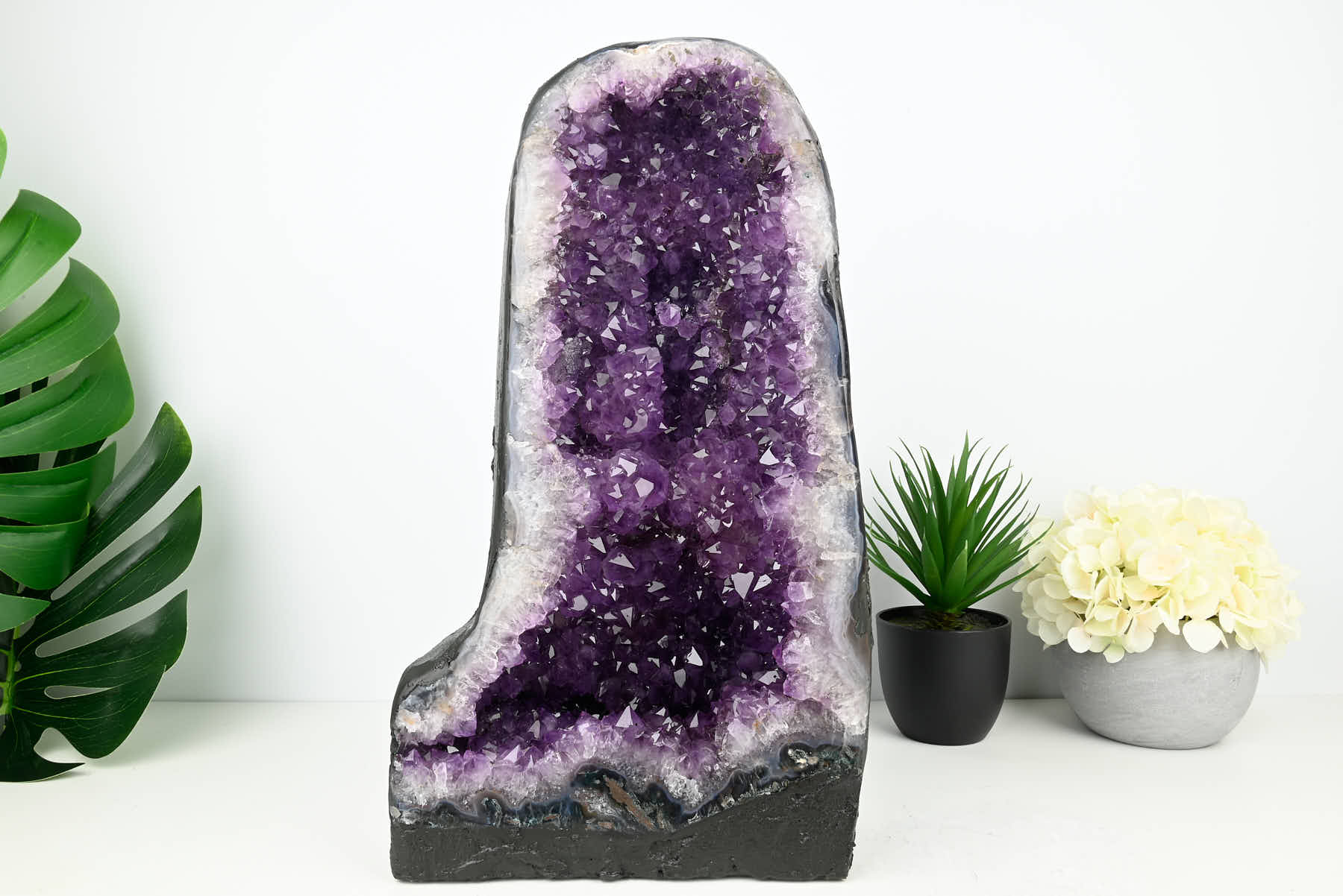 Extra Quality Amethyst Cathedral - 16.96kg, 43cm tall - #CAAMET-10050