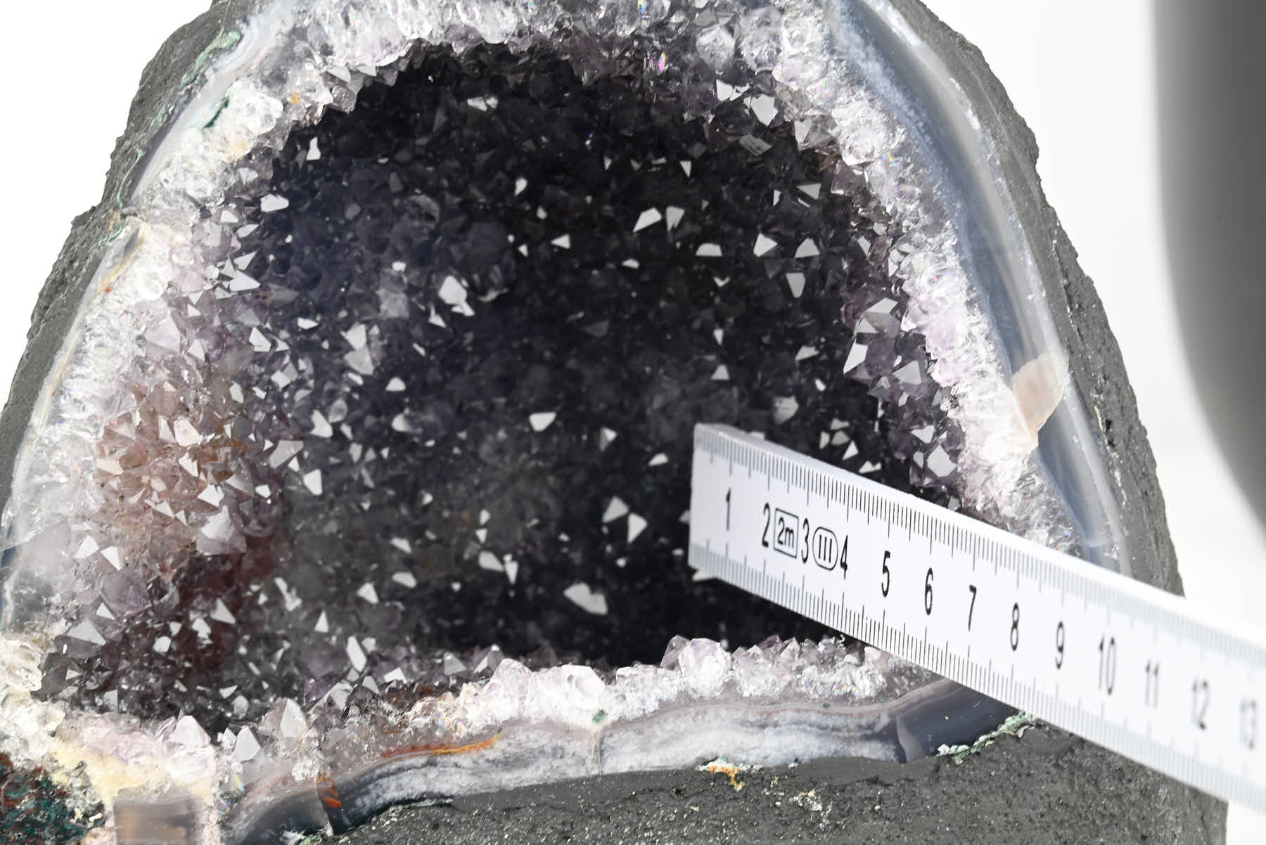 Extra Quality Amethyst Cathedral - 1.59kg, 12cm tall - #CAAMET-10019