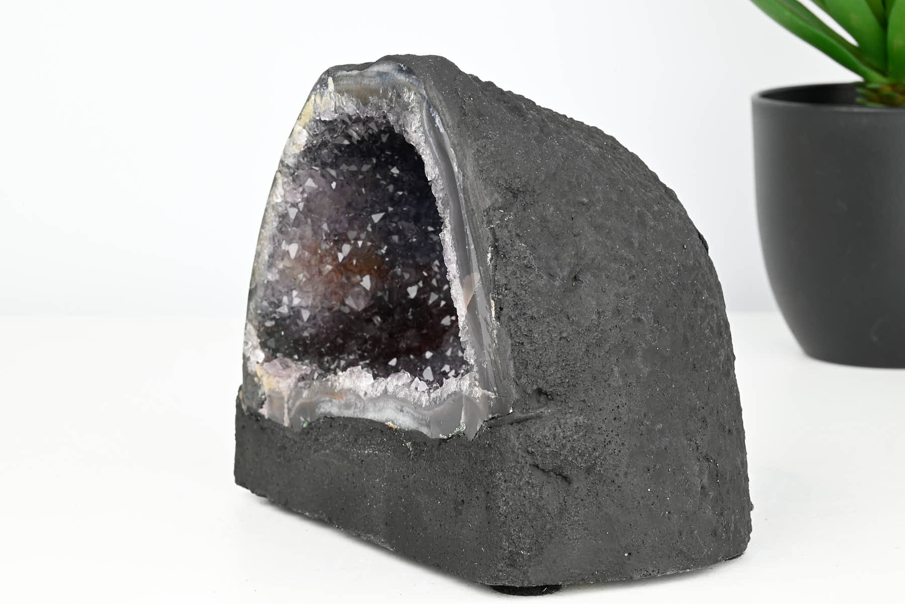 Extra Quality Amethyst Cathedral - 1.59kg, 12cm tall - #CAAMET-10019