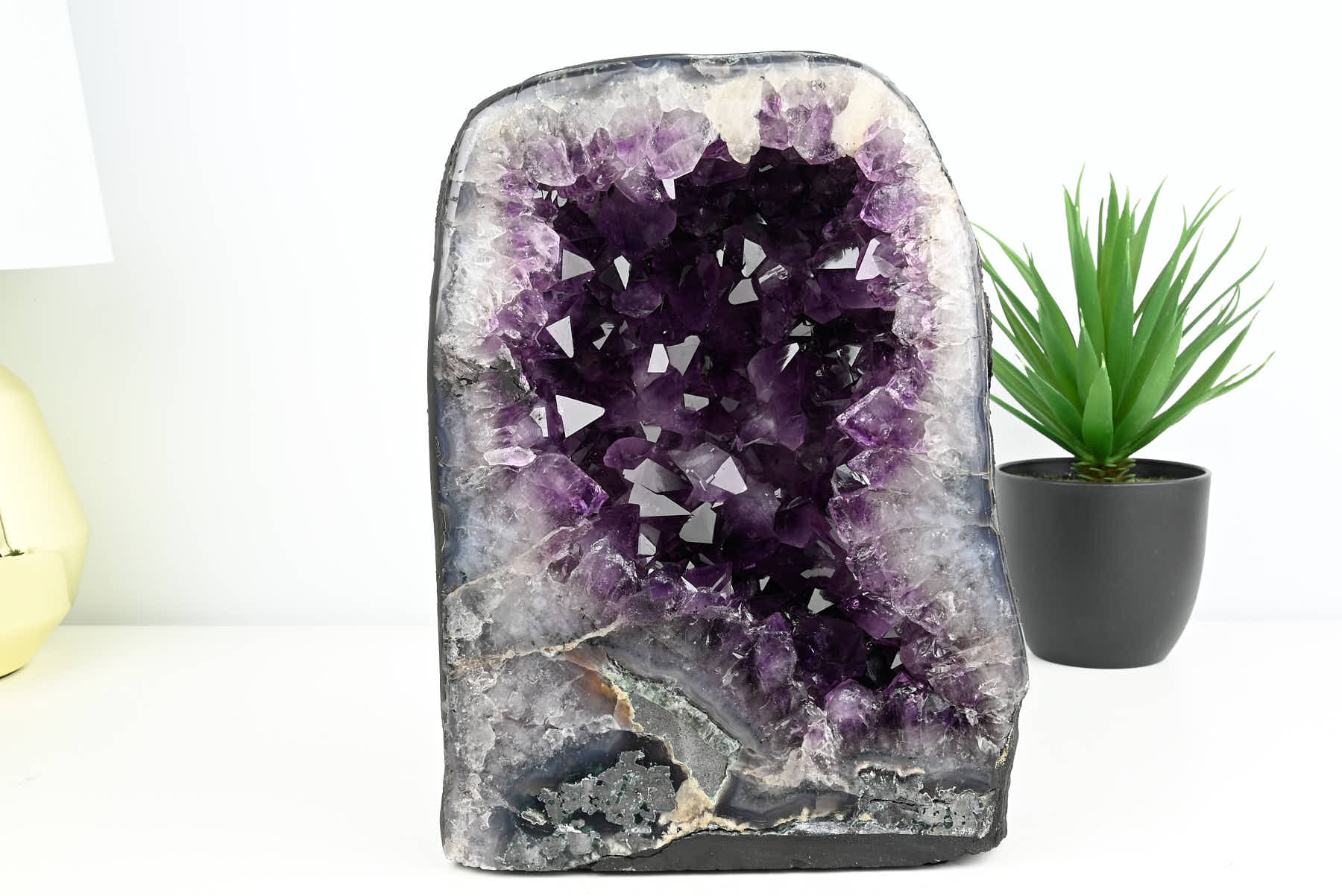 Extra Quality Amethyst Cathedral - 7.78kg, 25cm tall - #CAAMET-10031