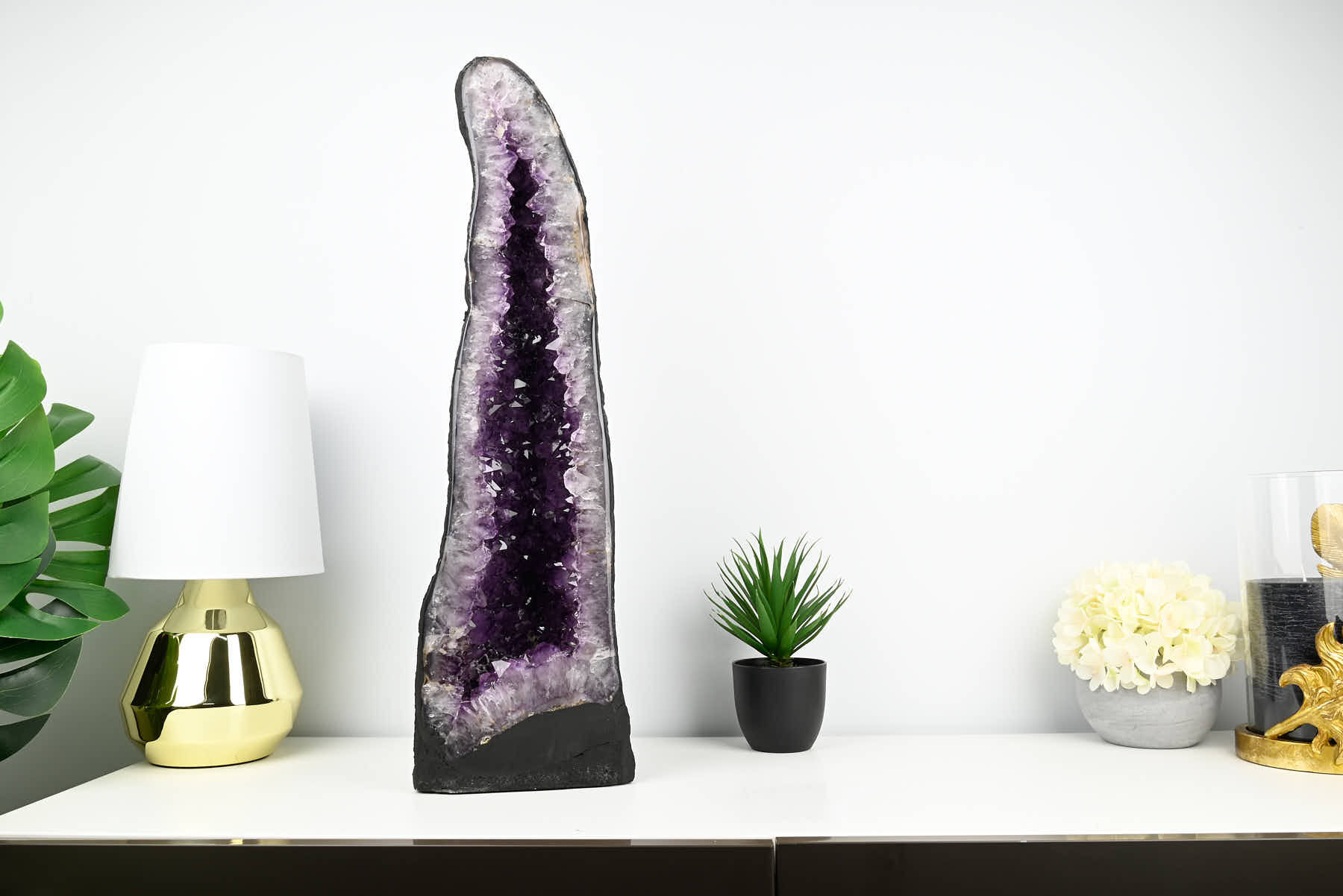 Extra Quality Amethyst Cathedral - 14.22kg, 65cm tall - #CAAMET-10036