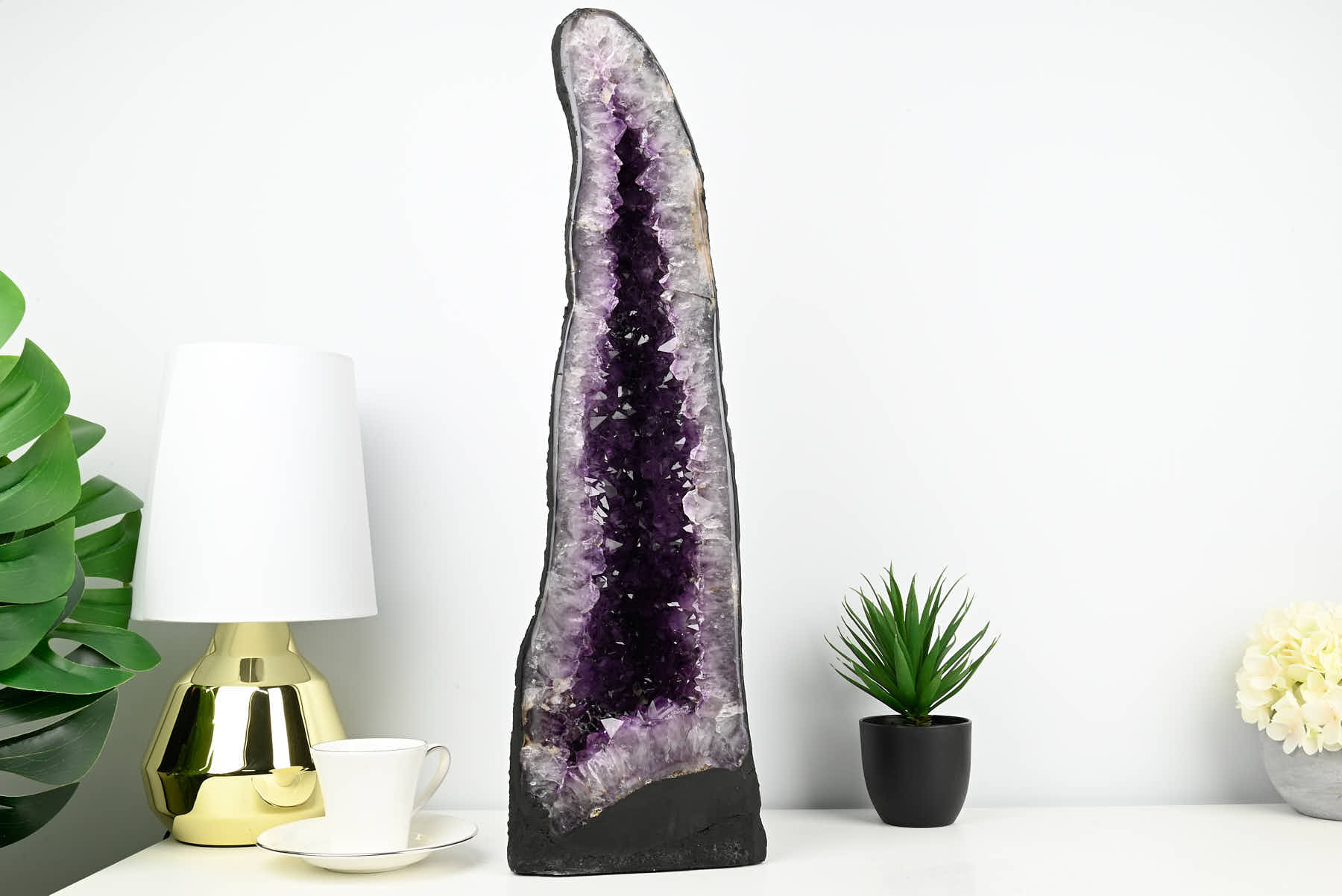 Extra Quality Amethyst Cathedral - 14.22kg, 65cm tall - #CAAMET-10036