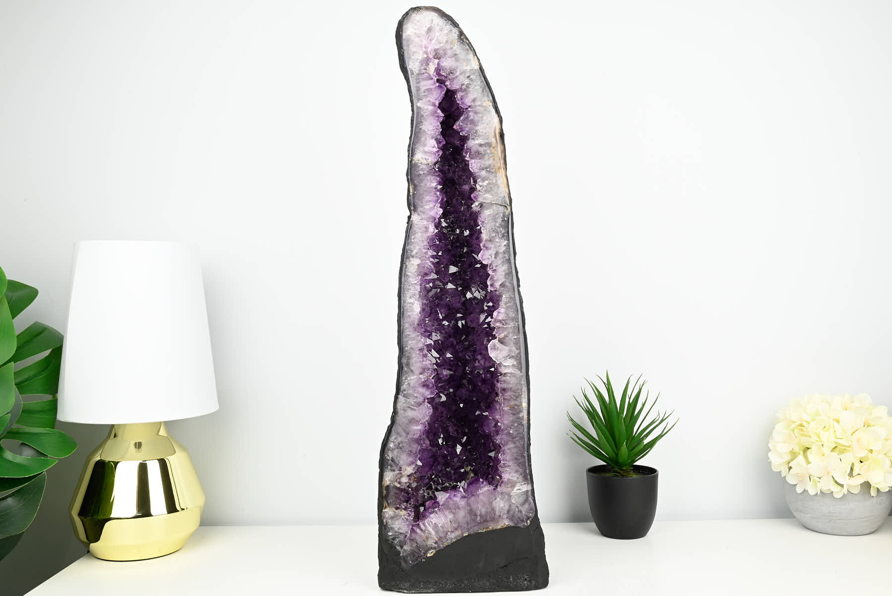 Extra Quality Amethyst Cathedral - 14.22kg, 65cm tall - #CAAMET-10036