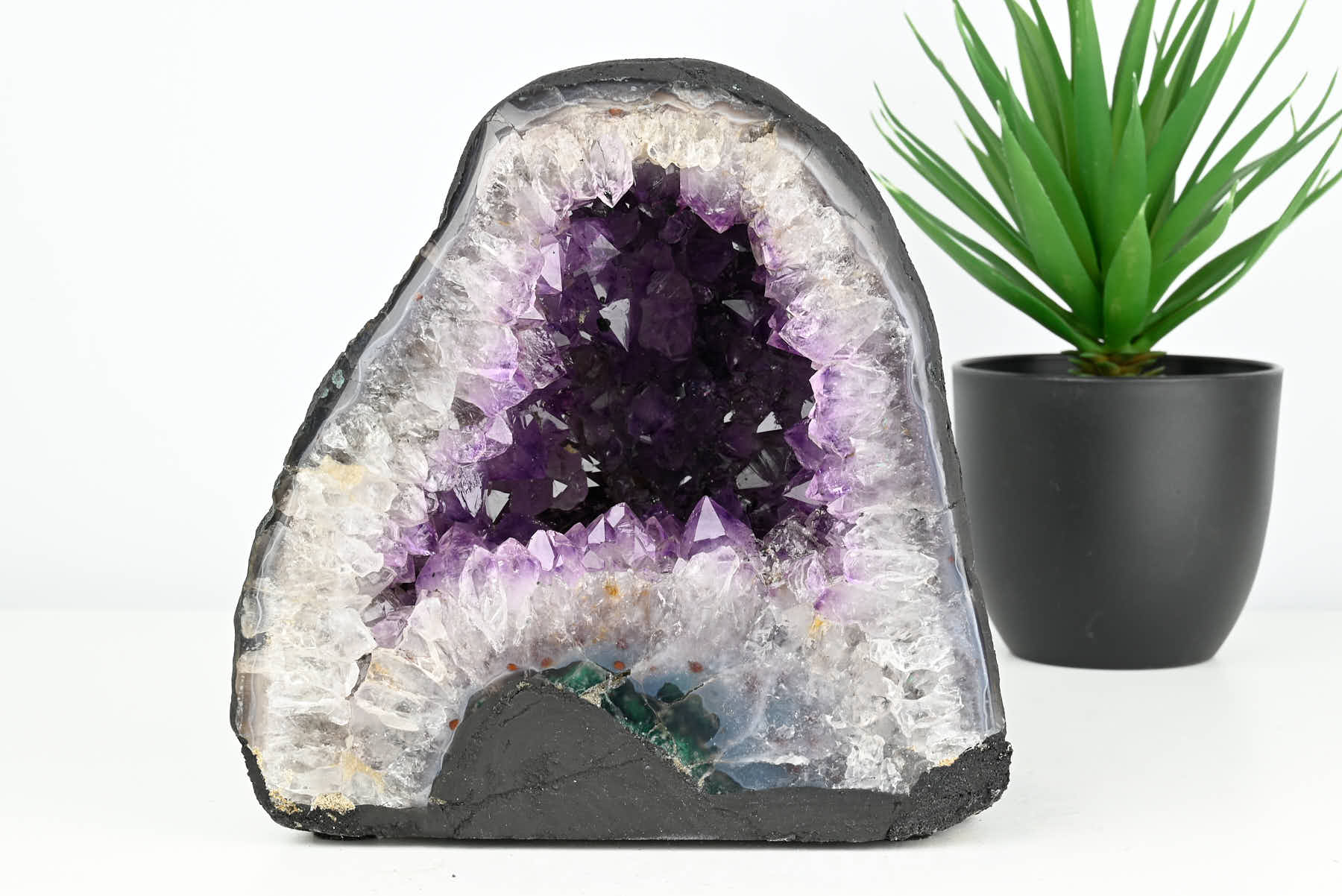 Extra Quality Amethyst Cathedral - 3.81kg, 17cm tall - #CAAMET-10013