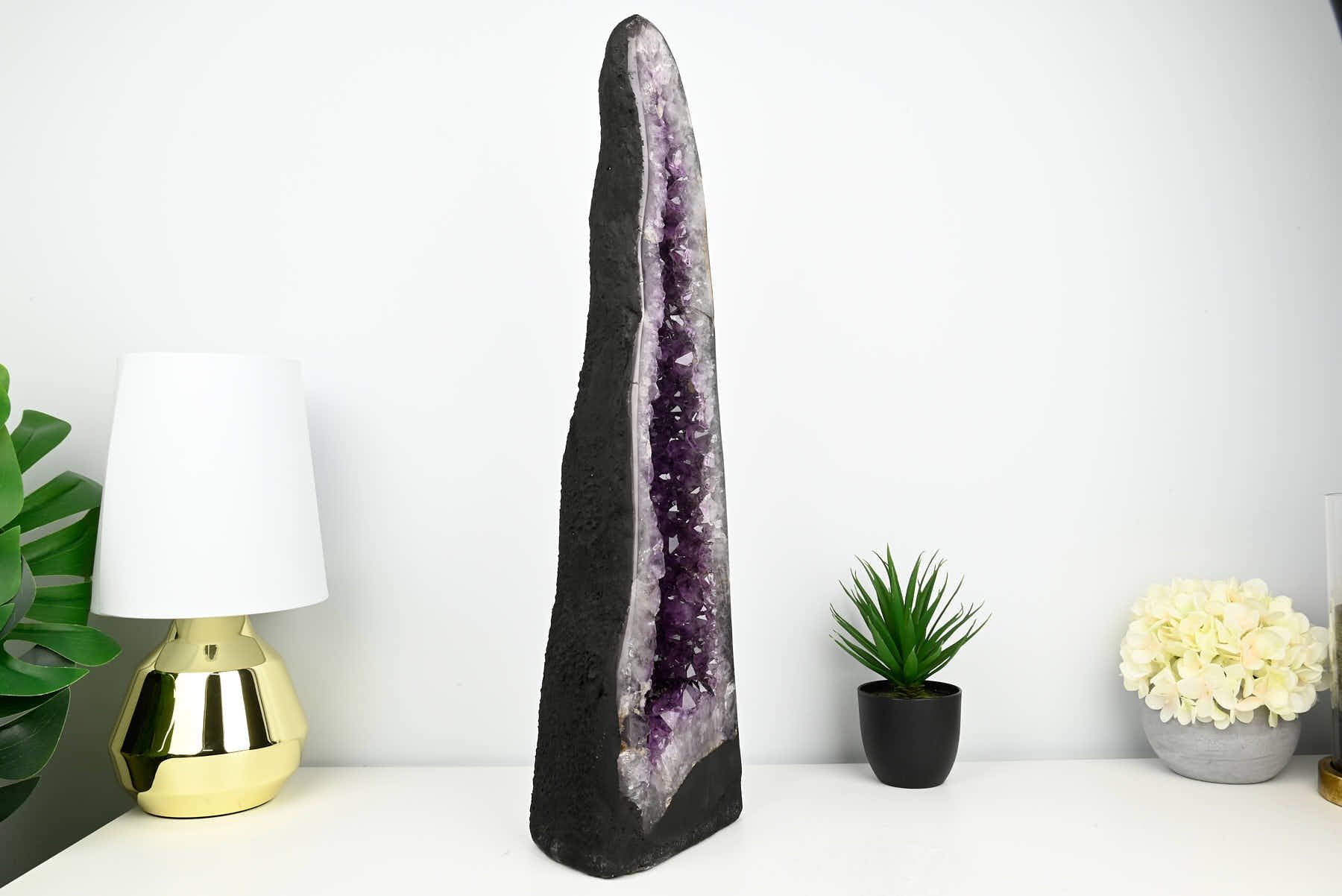 Extra Quality Amethyst Cathedral - 14.22kg, 65cm tall - #CAAMET-10036