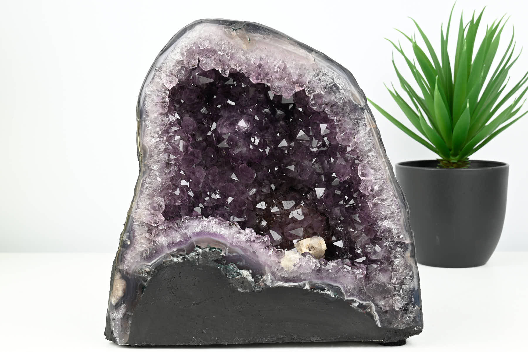 Extra Quality Amethyst Cathedral - 4.52kg, 20cm tall - #CAAMET-10022