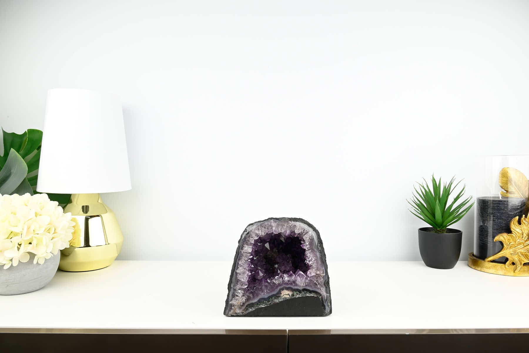 Extra Quality Amethyst Cathedral - 4.28kg, 16cm tall - #CAAMET-10018