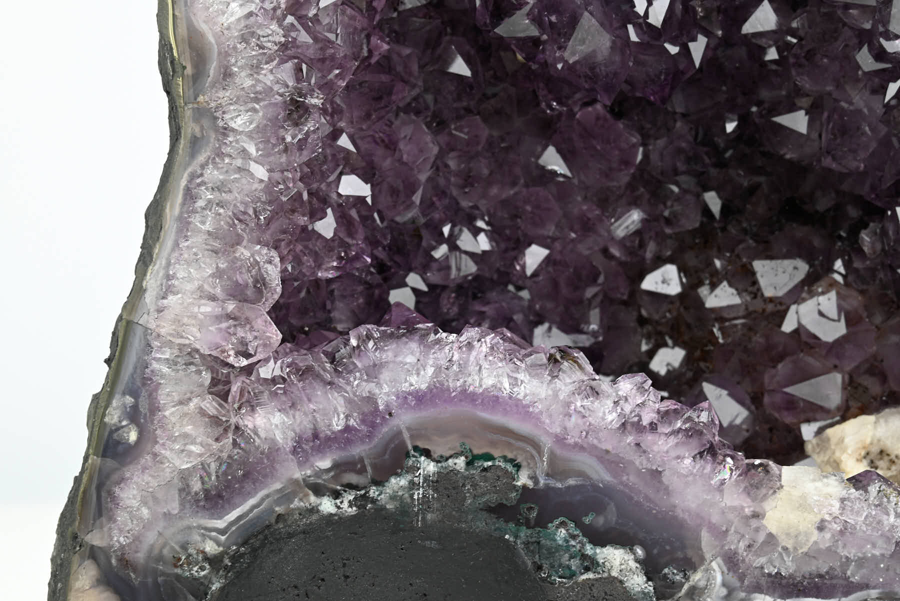 Extra Quality Amethyst Cathedral - 4.52kg, 20cm tall - #CAAMET-10022