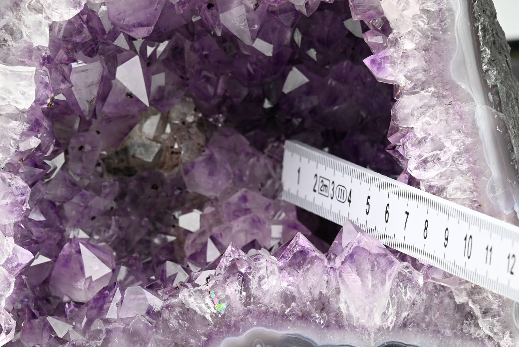 Extra Quality Amethyst Cathedral - 4.28kg, 16cm tall - #CAAMET-10018