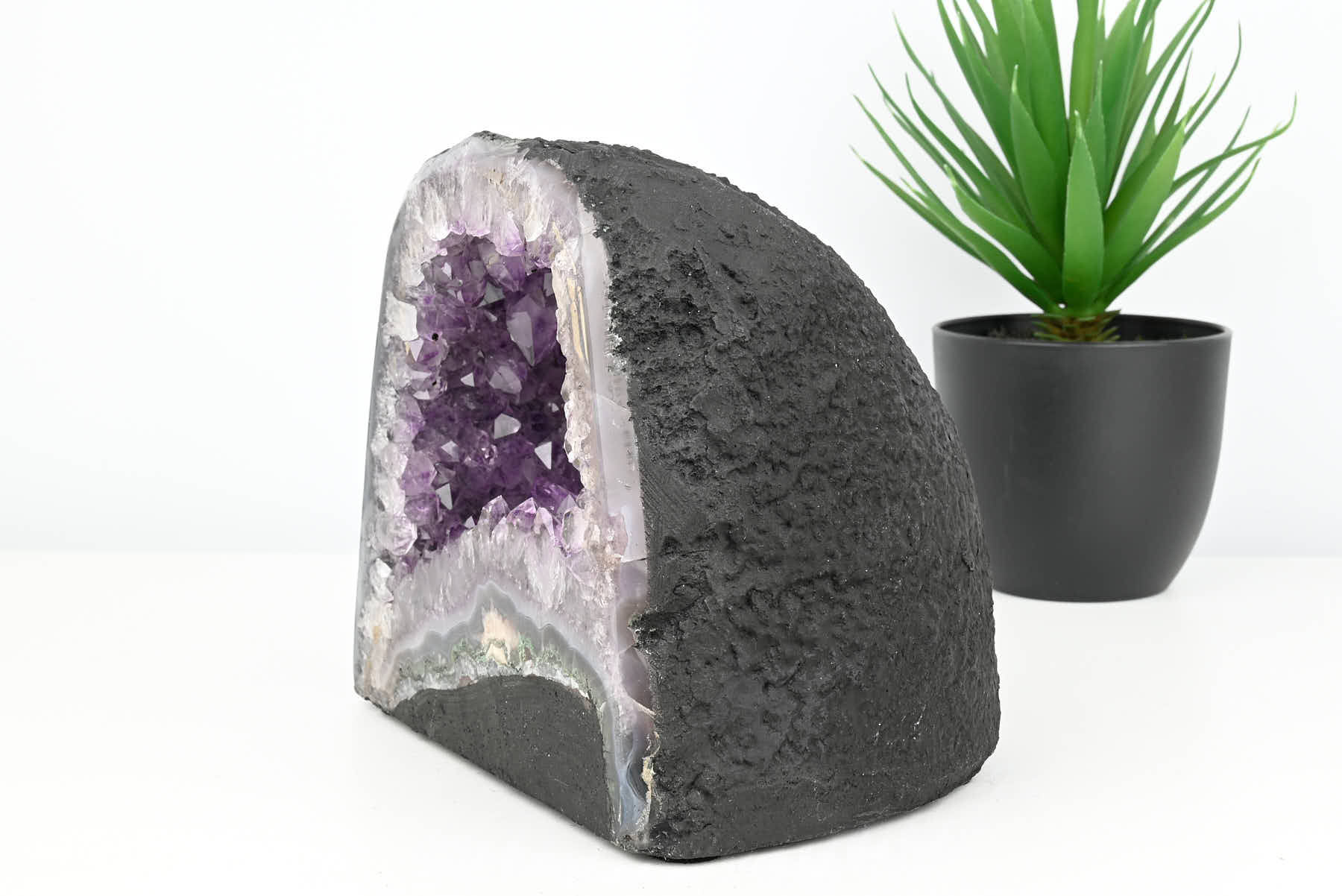 Extra Quality Amethyst Cathedral - 4.28kg, 16cm tall - #CAAMET-10018